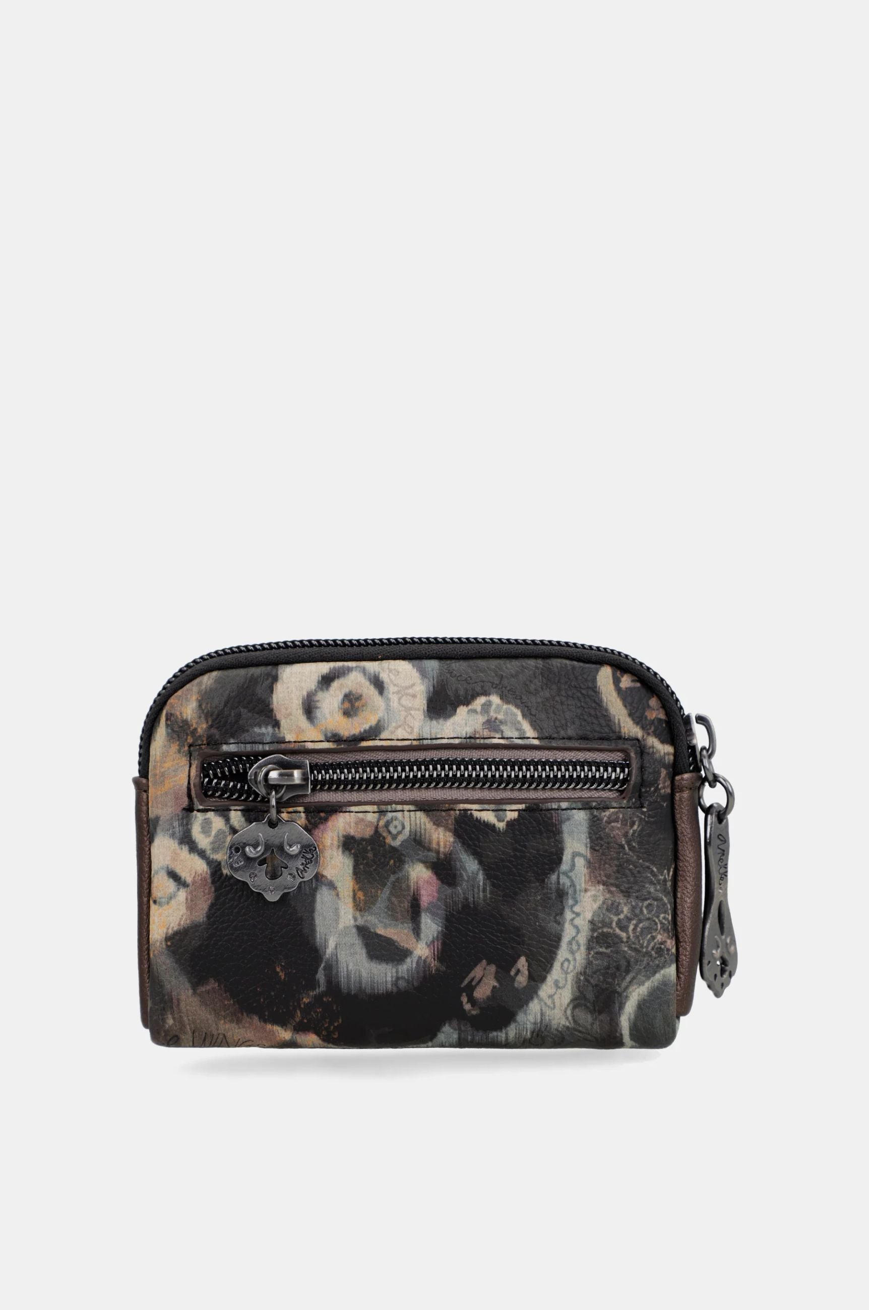 Portafoglio piccolo Anekke The World of Dreams con zip Beige TU | Giò Fashion
