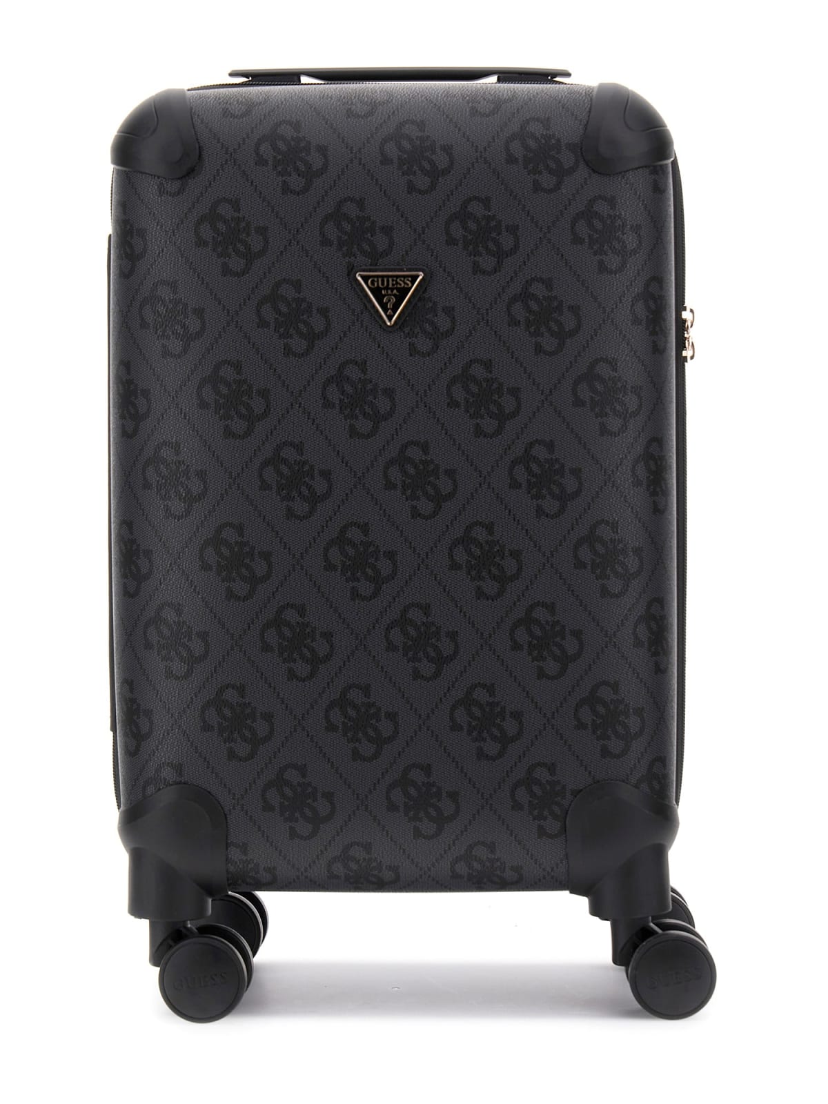 Trolley Cabina Guess Berta 18 pollici 8 ruote logo NERO LOGO TU | Giò Fashion