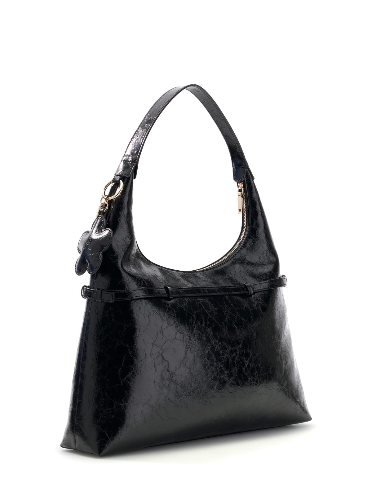 Guess Borsa Hobo Donna con Manico a Spalla e Chiusura Zip