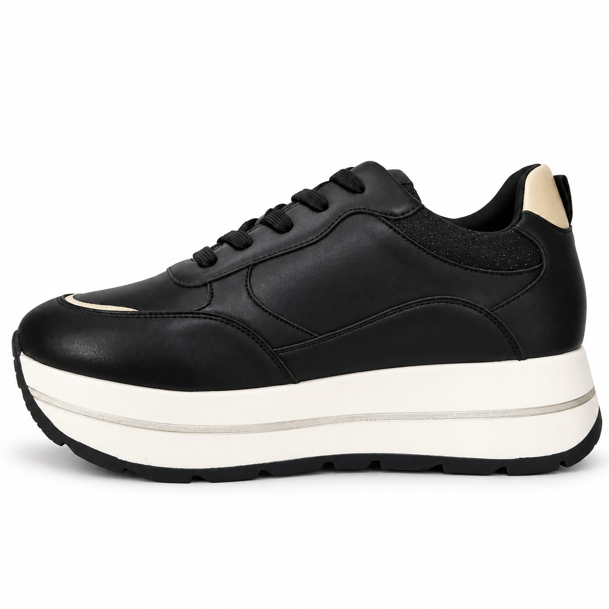 Sneakers Donna Ynot? con Platform e Dettagli a Contrasto