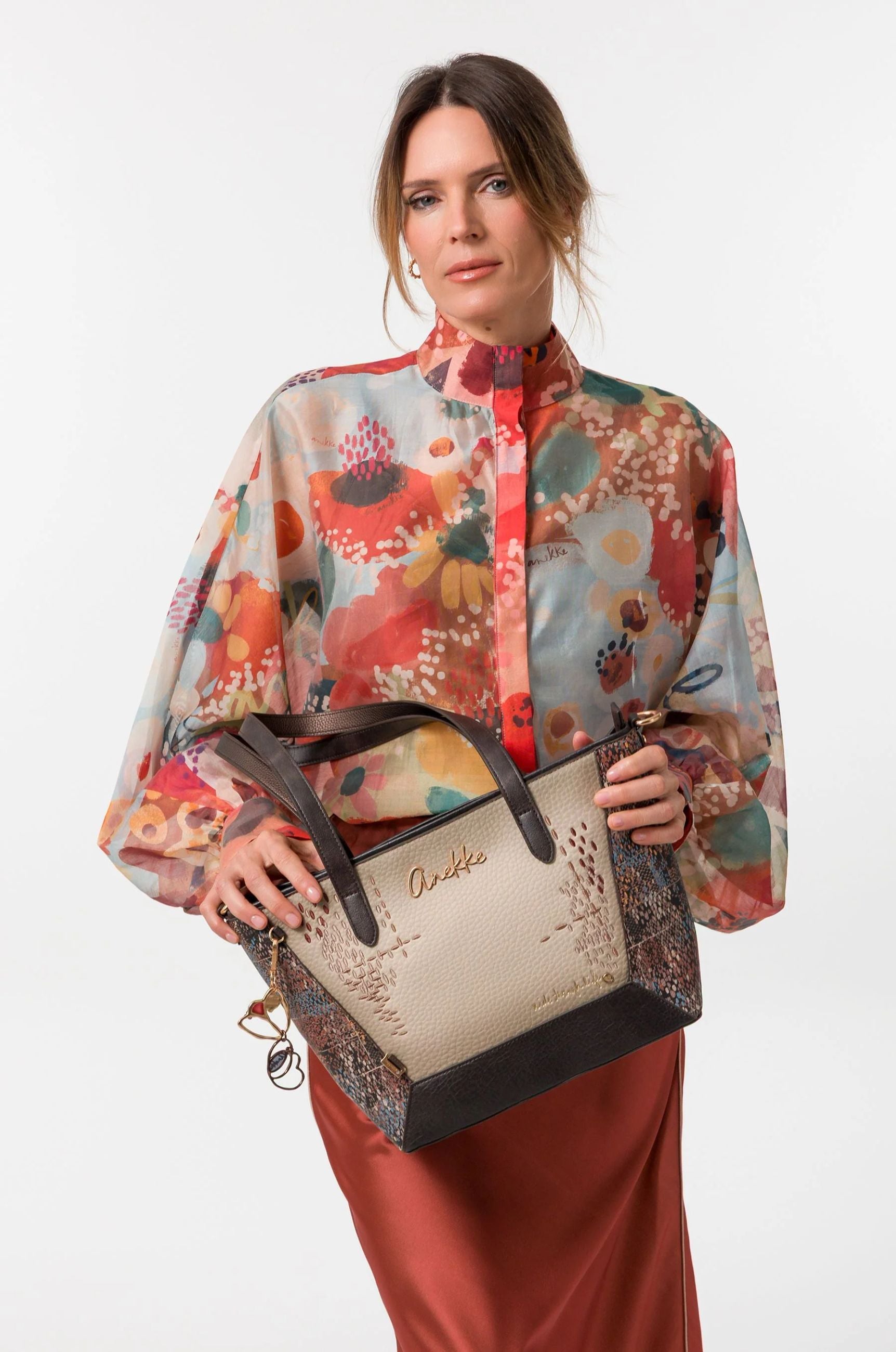Borsa Tote Donna Anekke Grande con Tracolla