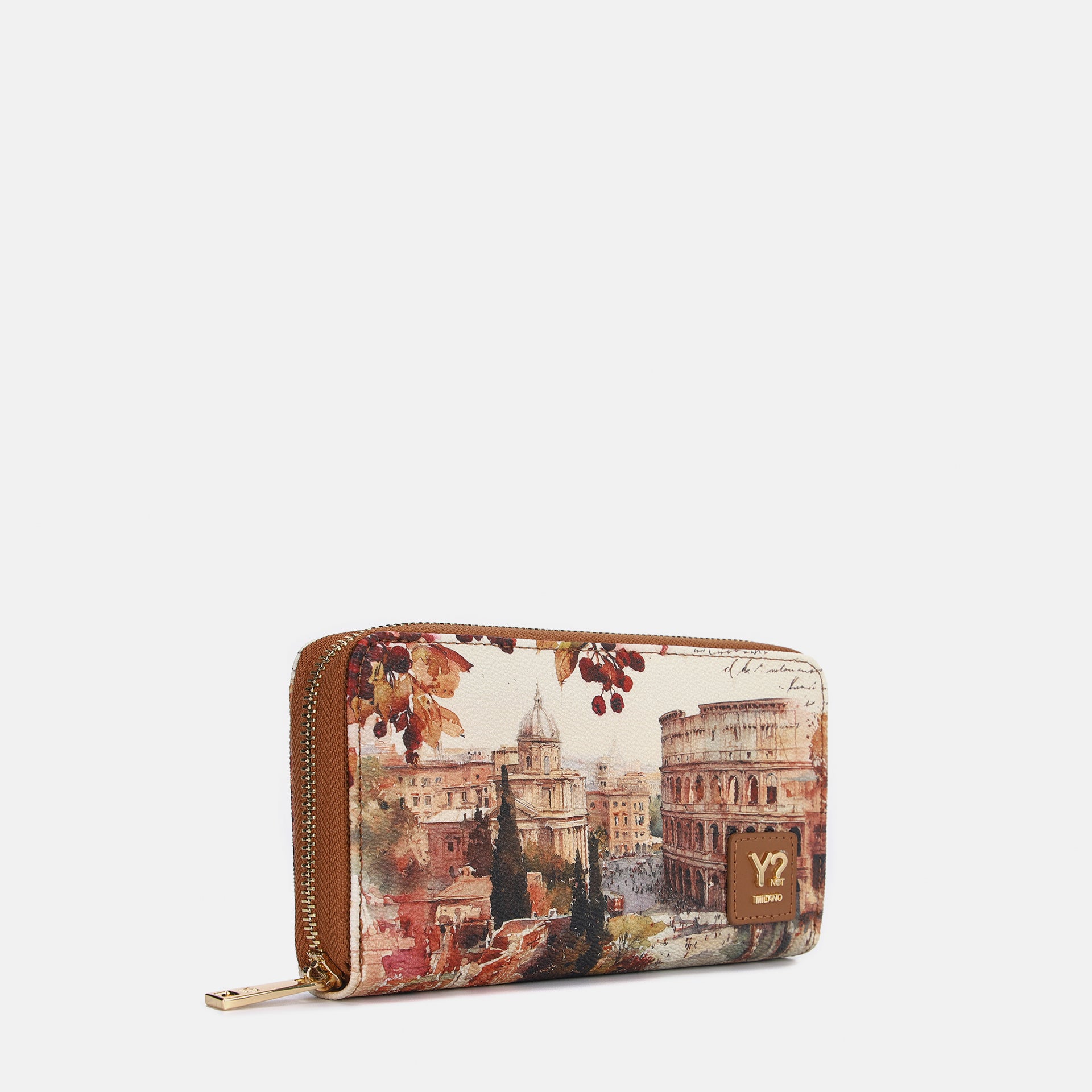 Ynot? Yes Bag Portafoglio Donna Grande in Ecopelle