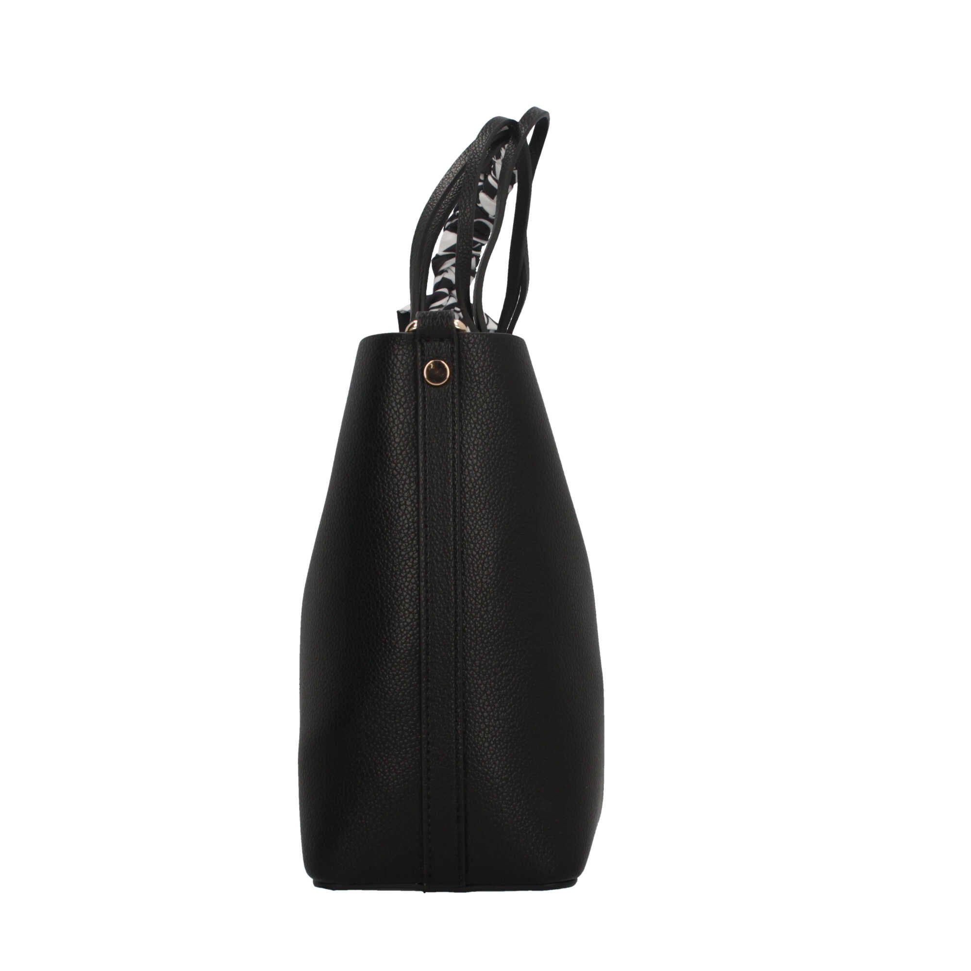 Borsa a mano con foulard removibile By Byblos Nero TU | Giò Fashion