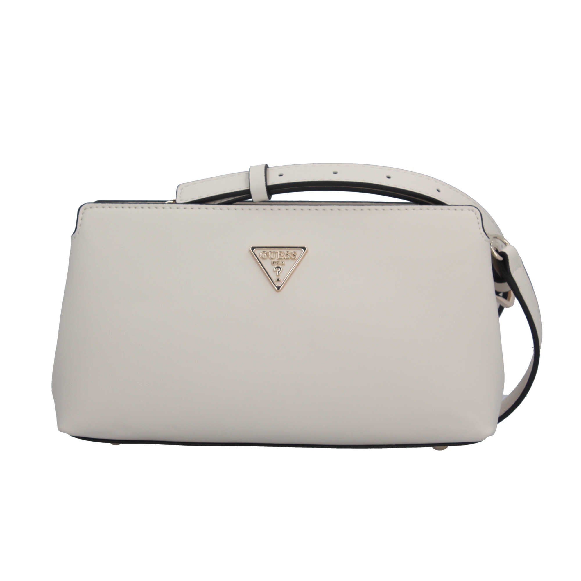 Borsa a tracolla Guess con logo frontale Beige TU | Giò Fashion