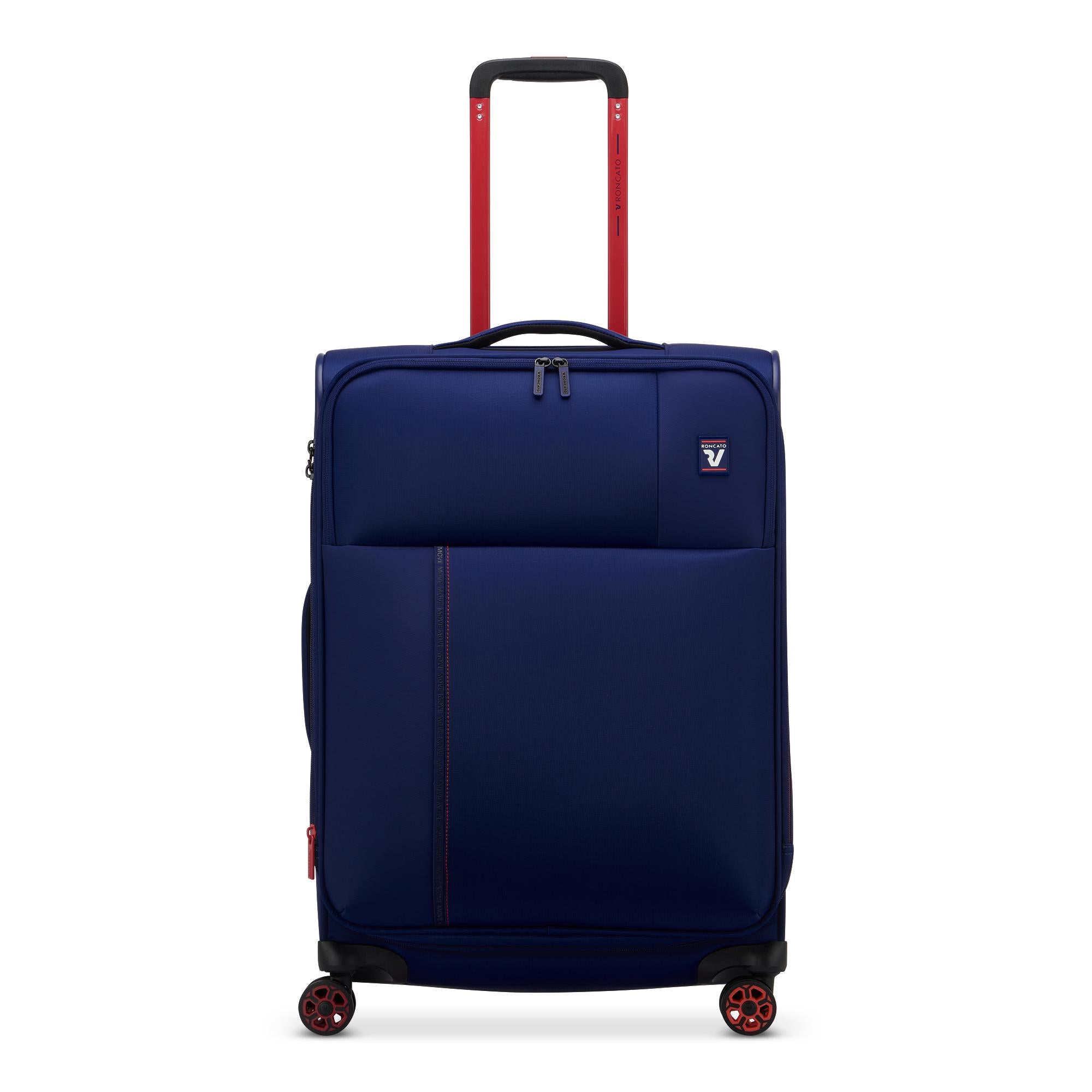 Trolley Medio Roncato 64cm - Valigia Capiente e Resistente BLU SCURO TU | Giò Fashion