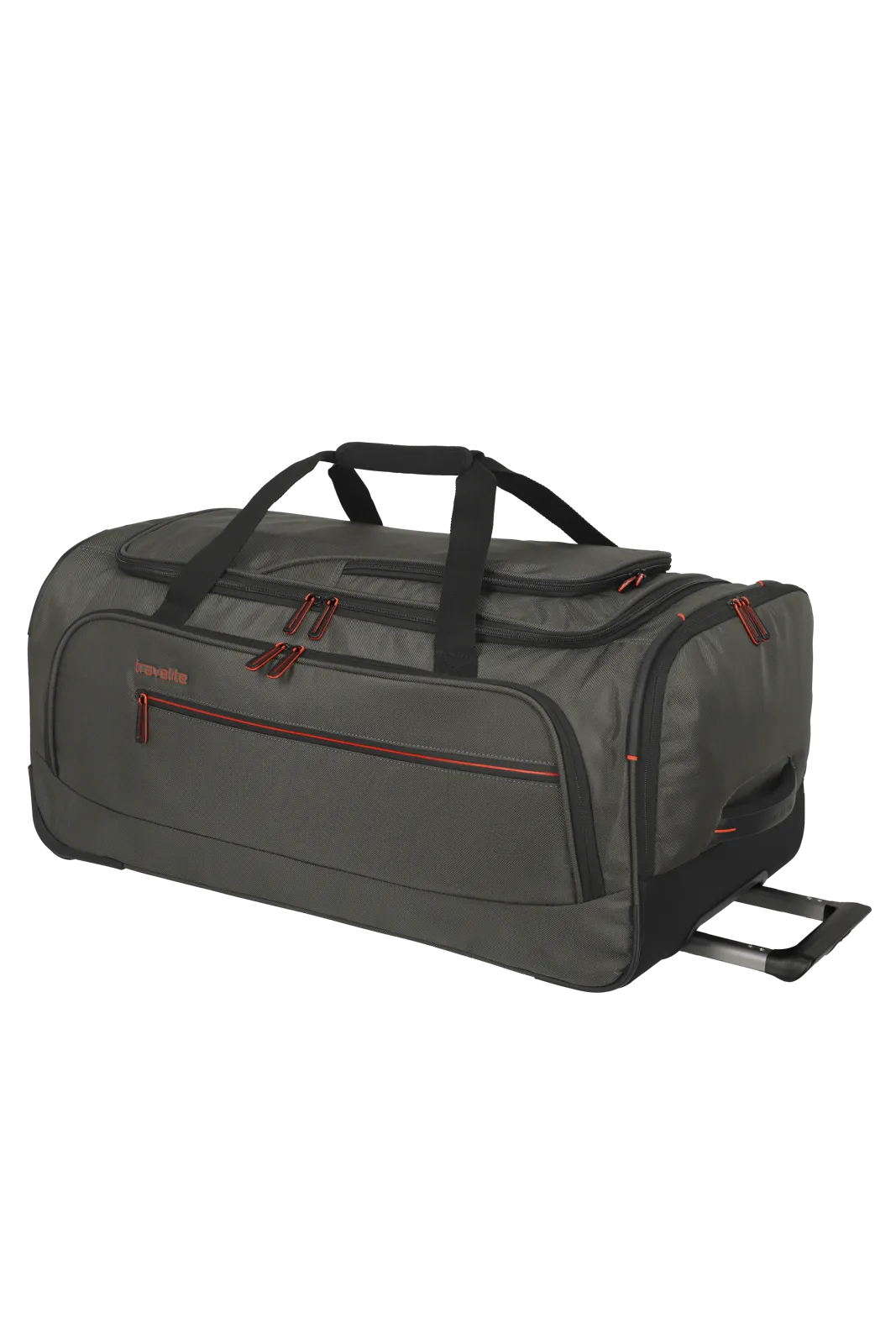 Borsone trolley Travelite Croslite 69 cm con ampio spazio interno Verde TU | Giò Fashion