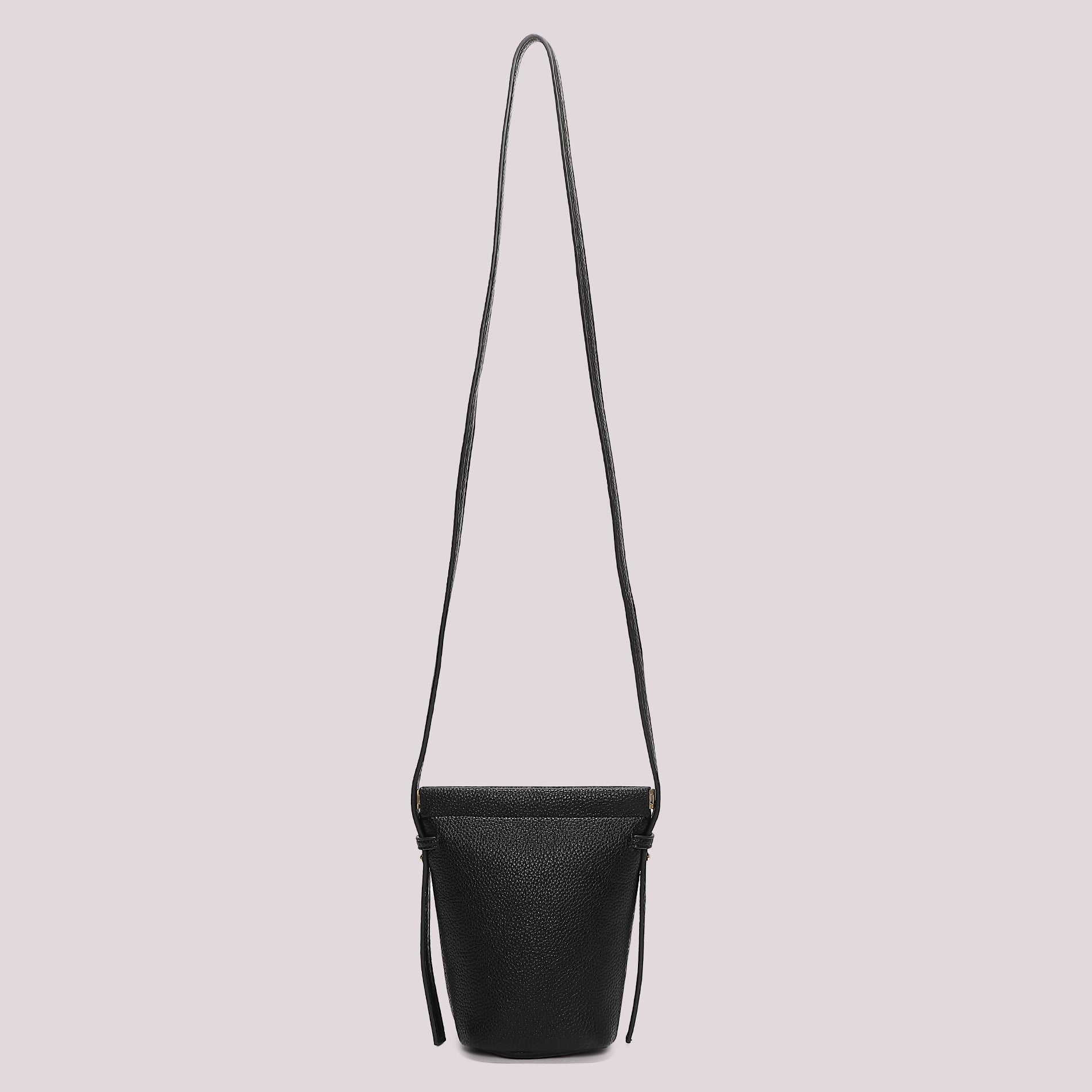 Borsa tracolla donna Mimi Mua compatta con design minimal elegante Nero TU | Giò Fashion