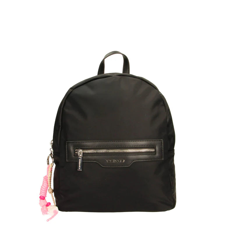 Zaino Vivienne D donna compatto design moderno elegante urbano Nero TU | Giò Fashion