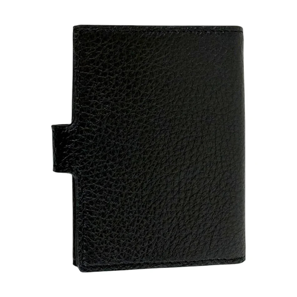 Piquadro Portafoglio Verticale Modulare MagSafe in Pelle Modus Nero
