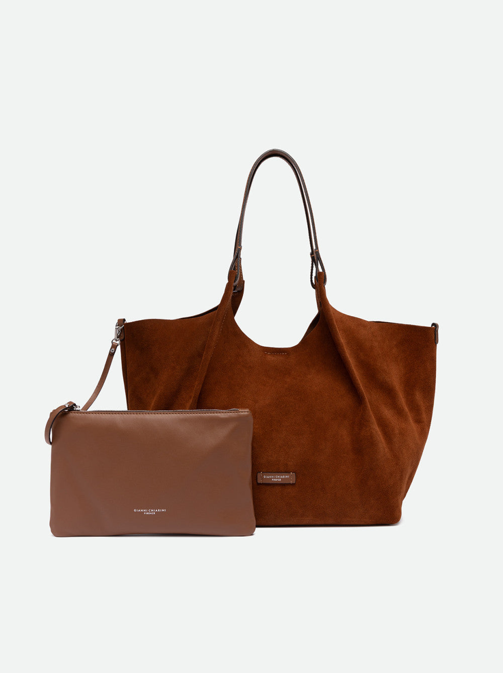 Gianni Chiarini Dua Borsa Grande in Pelle Scamosciata