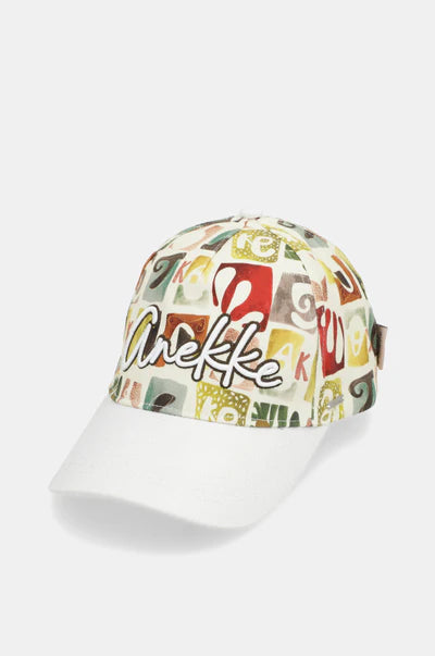 Cappellino Anekke con visiera curva e chiusura regolabile Bianco TU | Giò Fashion
