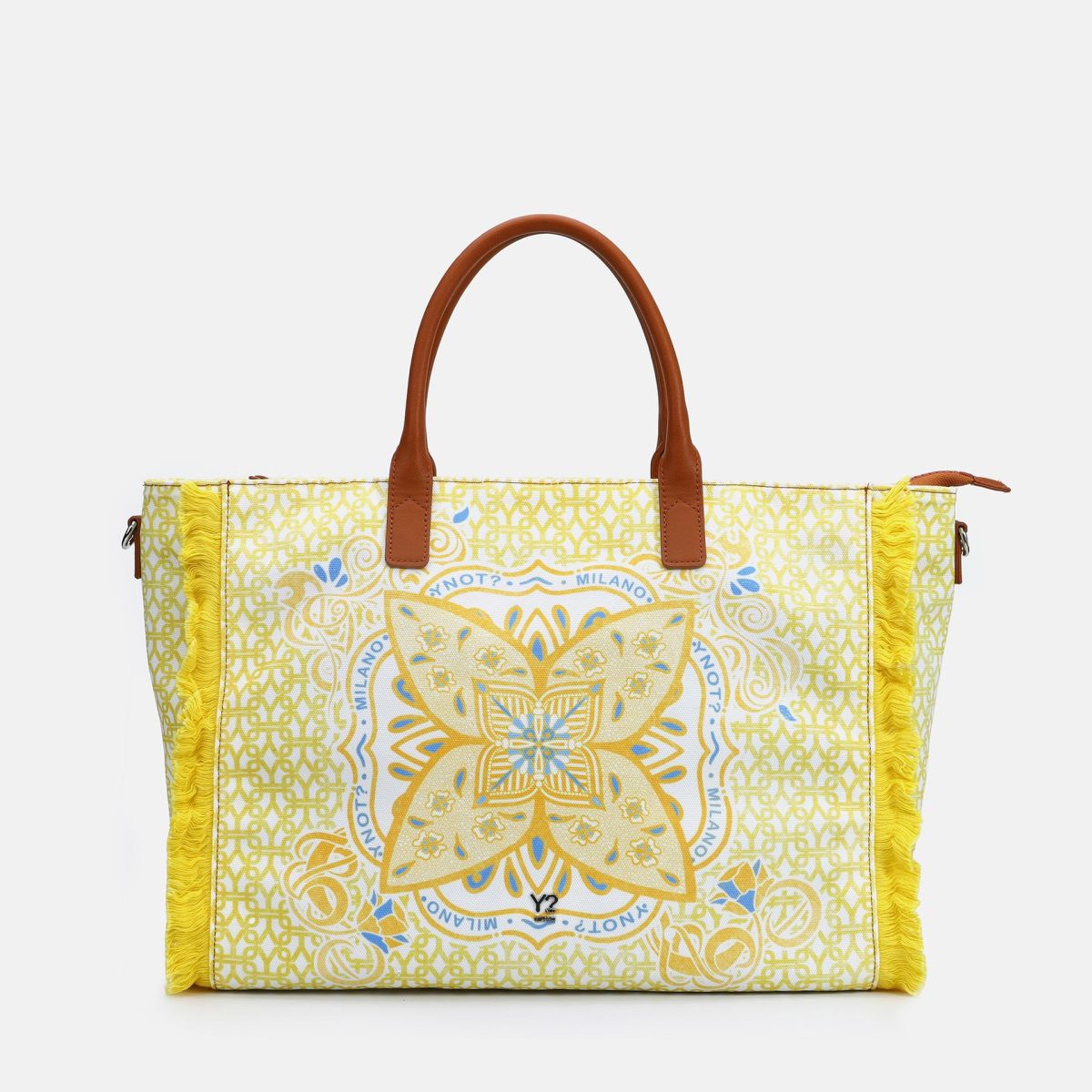 Borsa mare YNot Tote Large fantasia floreale da donna