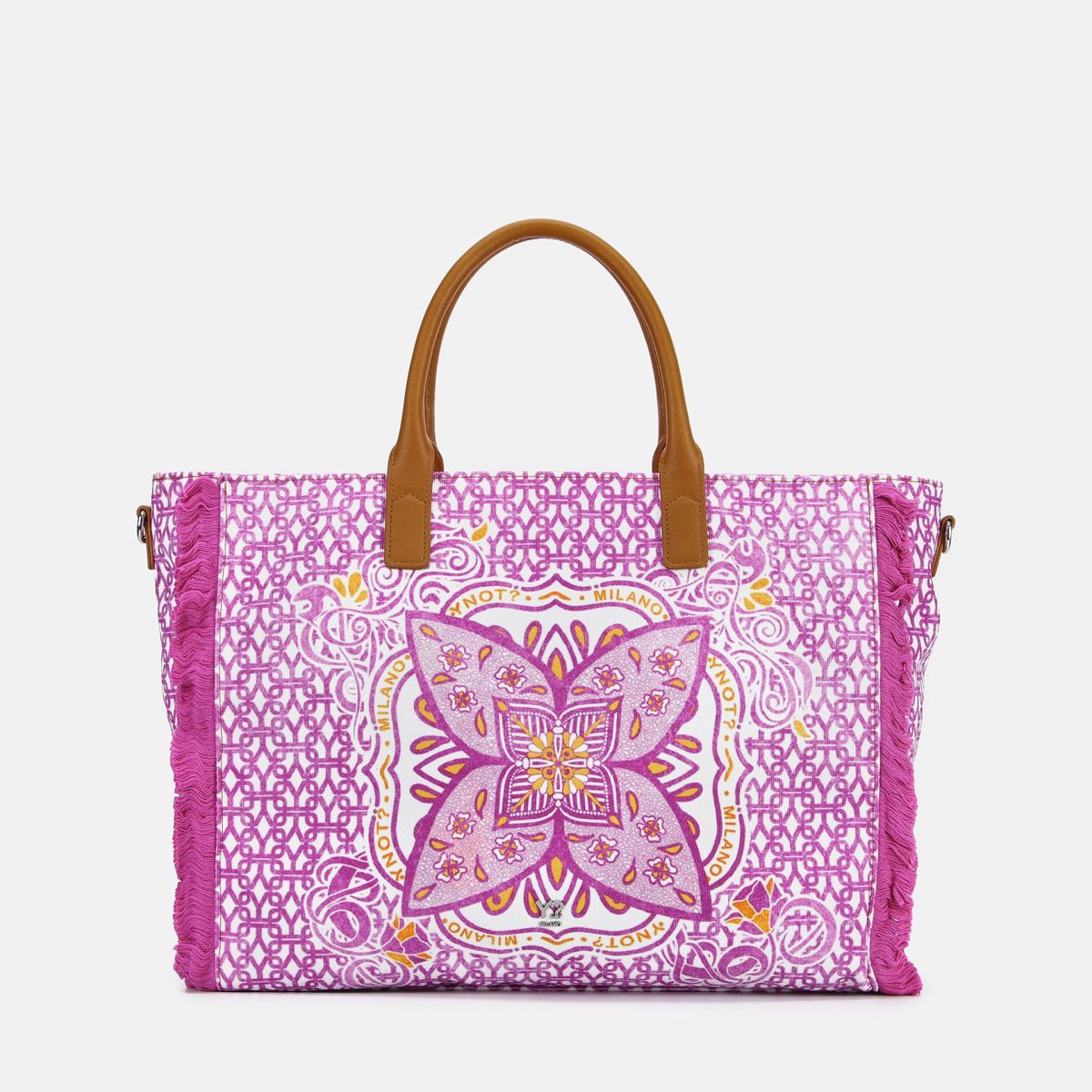 Borsa mare YNot Tote Large fantasia floreale da donna