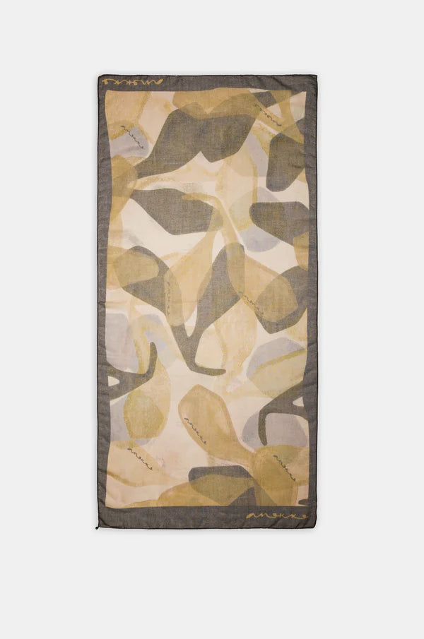 Foulard Anekke leggero elegante da donna grande formato VERDE TU | Giò Fashion