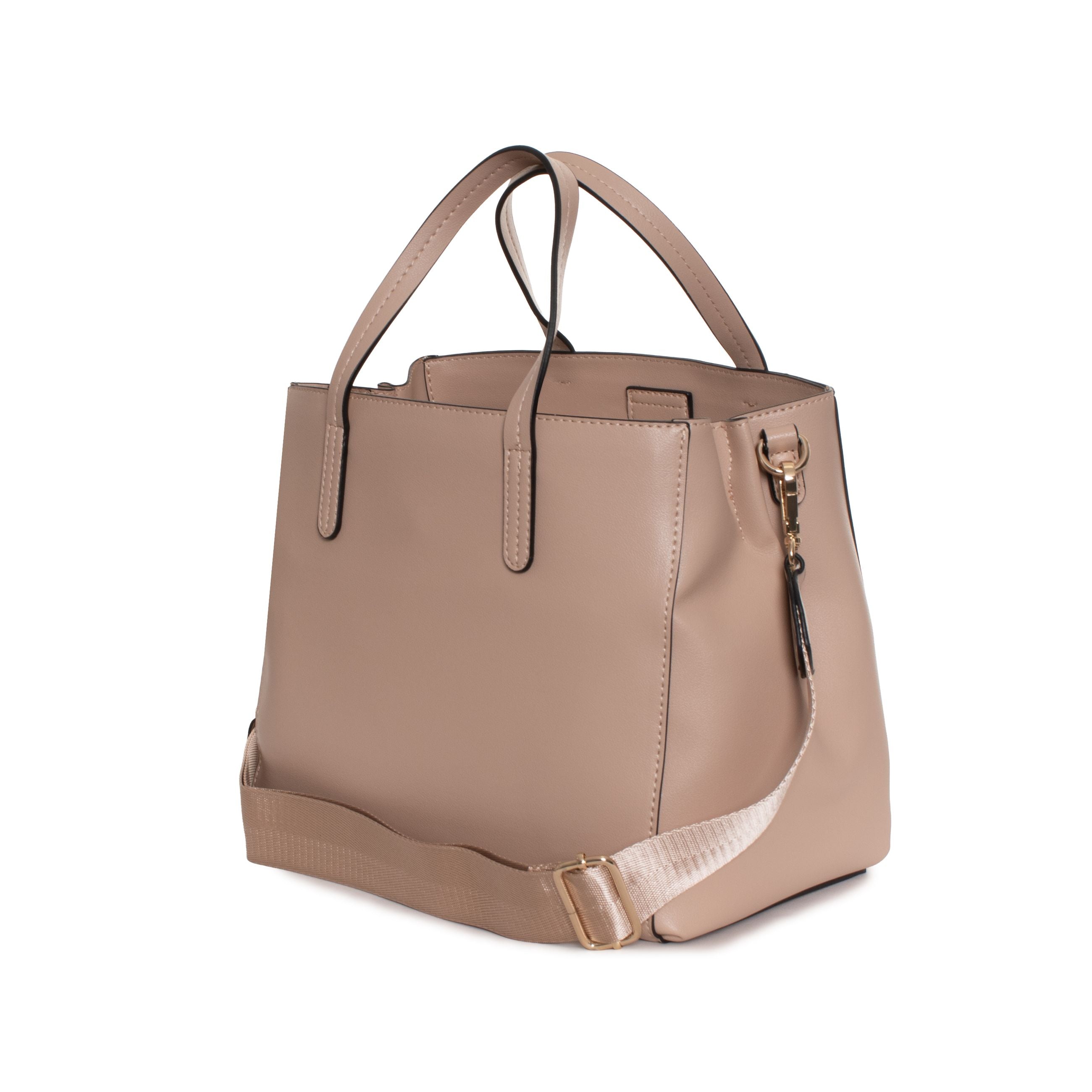 Mario Valentino Borsa a Mano Donna con Tracolla Logata Beige TU | Giò Fashion