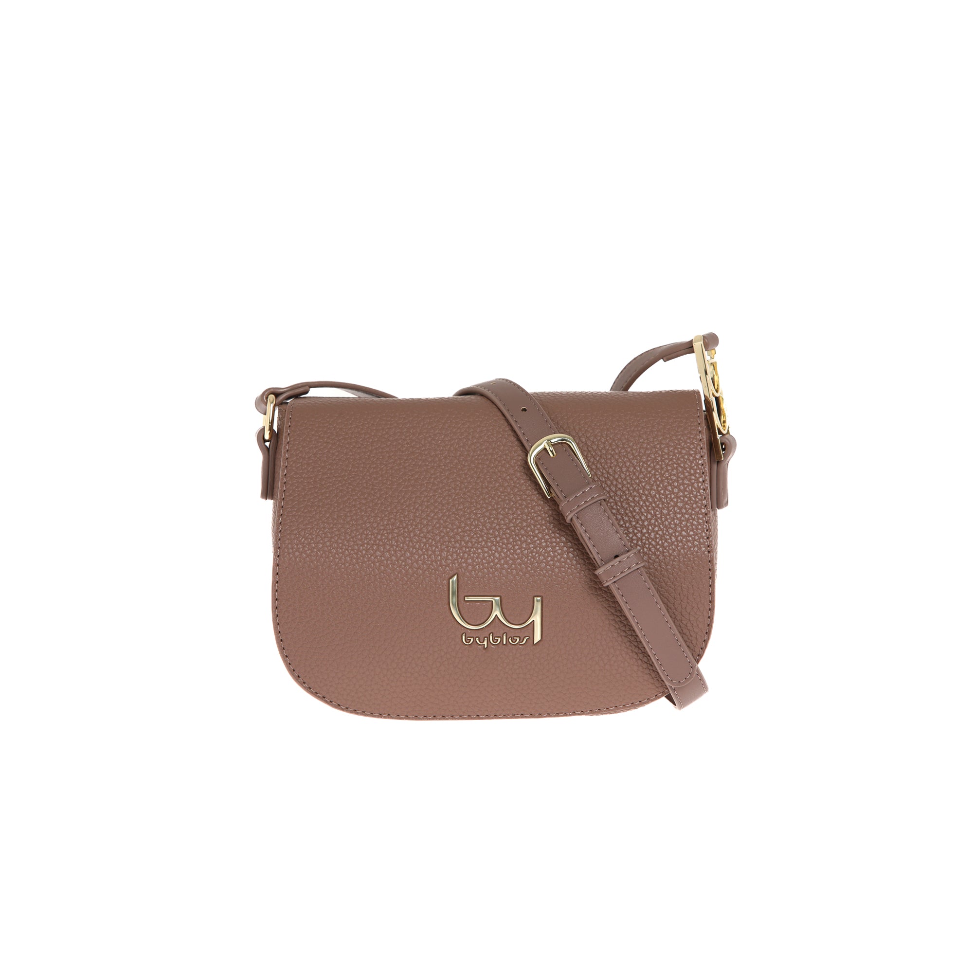 Borsa a tracolla By Byblos con patta e logo frontale Rosa TU | Giò Fashion