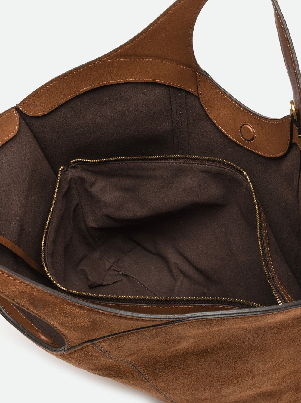 Infinity – Borsa Shopping Grande in Pelle Scamosciata