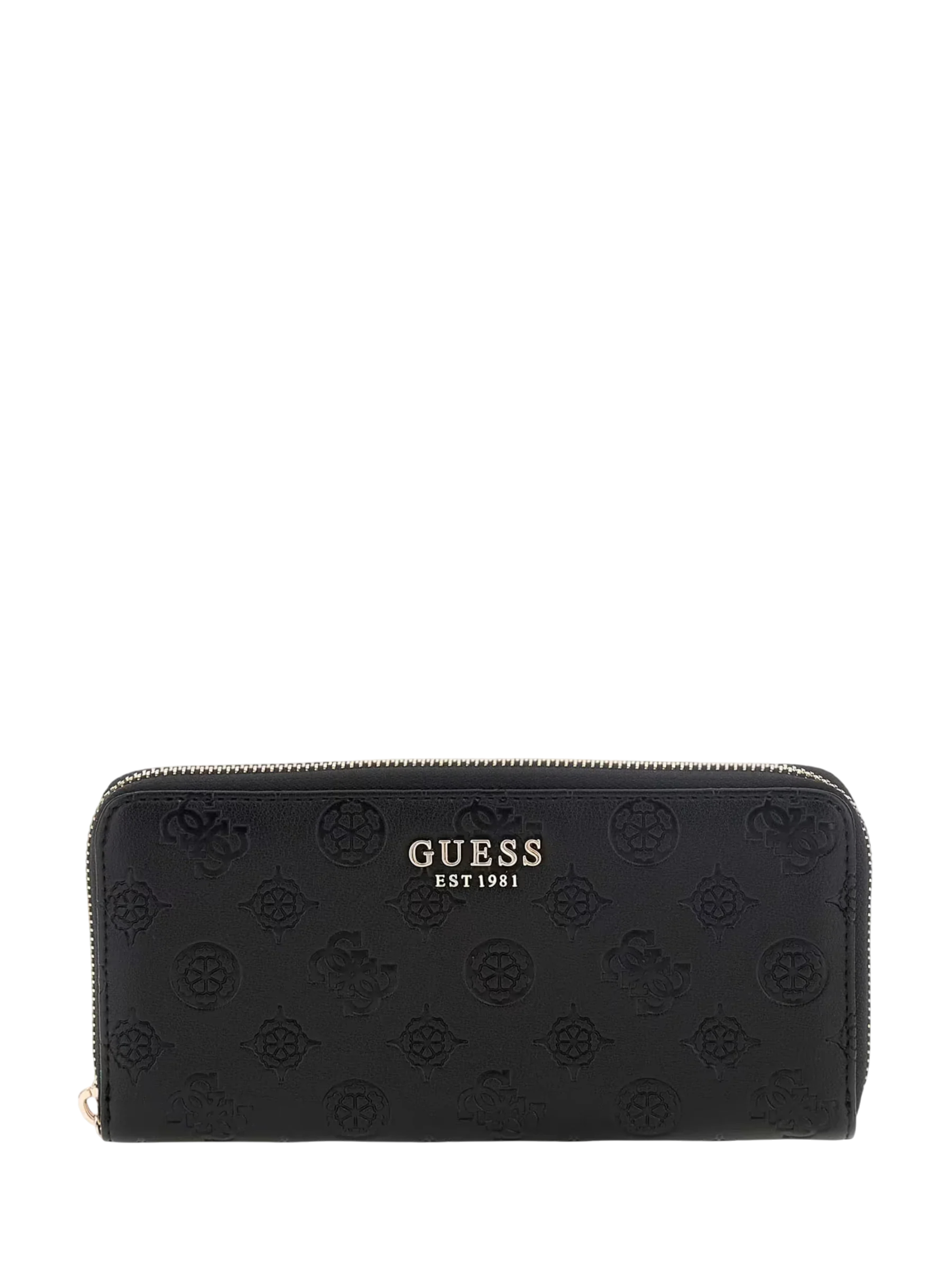 Guess portafoglio logo all over con cinturino da polso