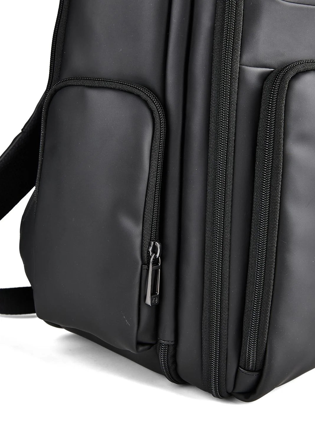 Piquadro Zaino da Viaggio e Lavoro in Tessuto Gommato Idrorepellente Blu