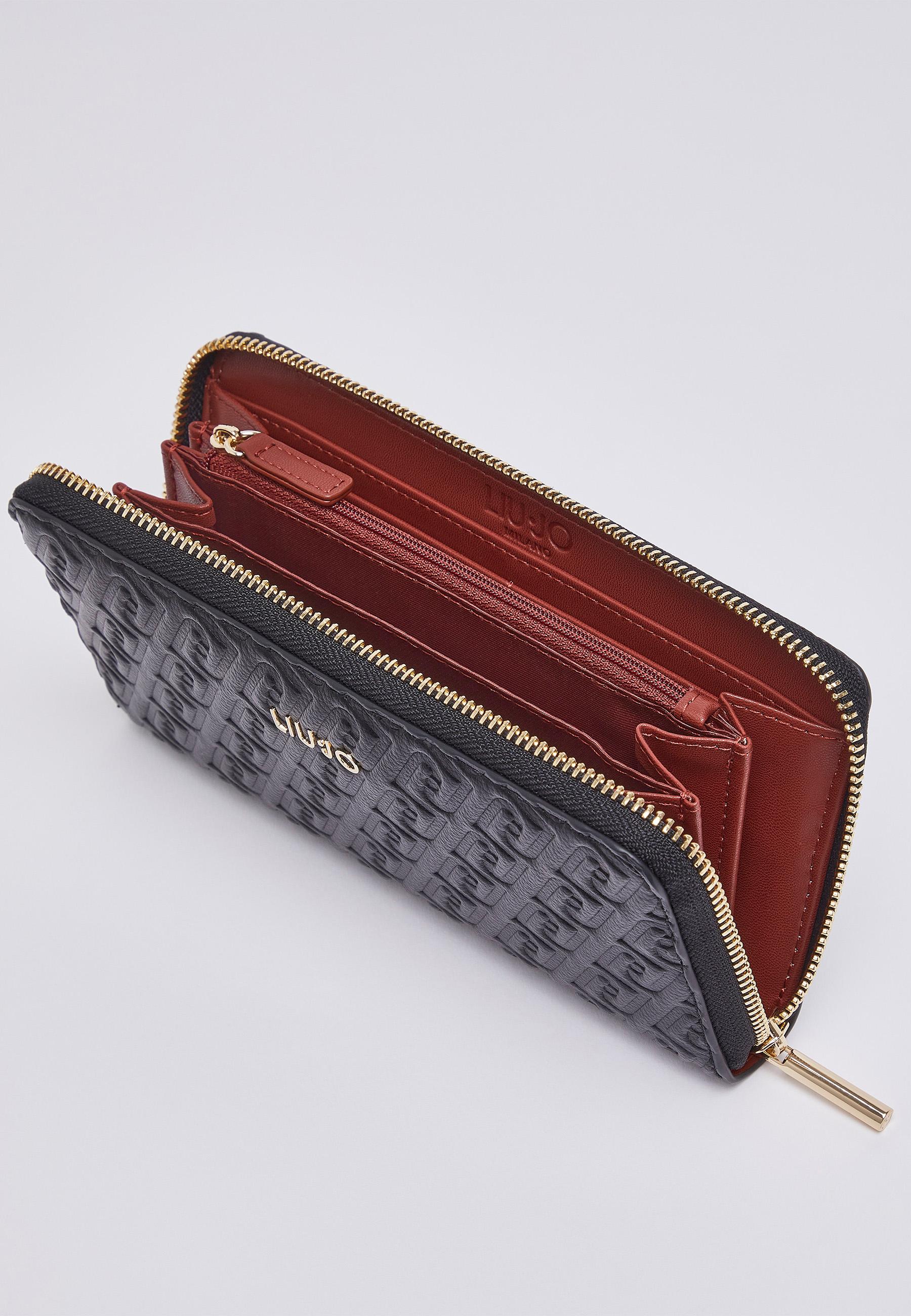 Liu Jo Portafoglio Grande Donna Monogram Debossed