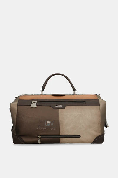 Borsa viaggio donna Anekke con manici e tracolla regolabile Marrone TU | Giò Fashion