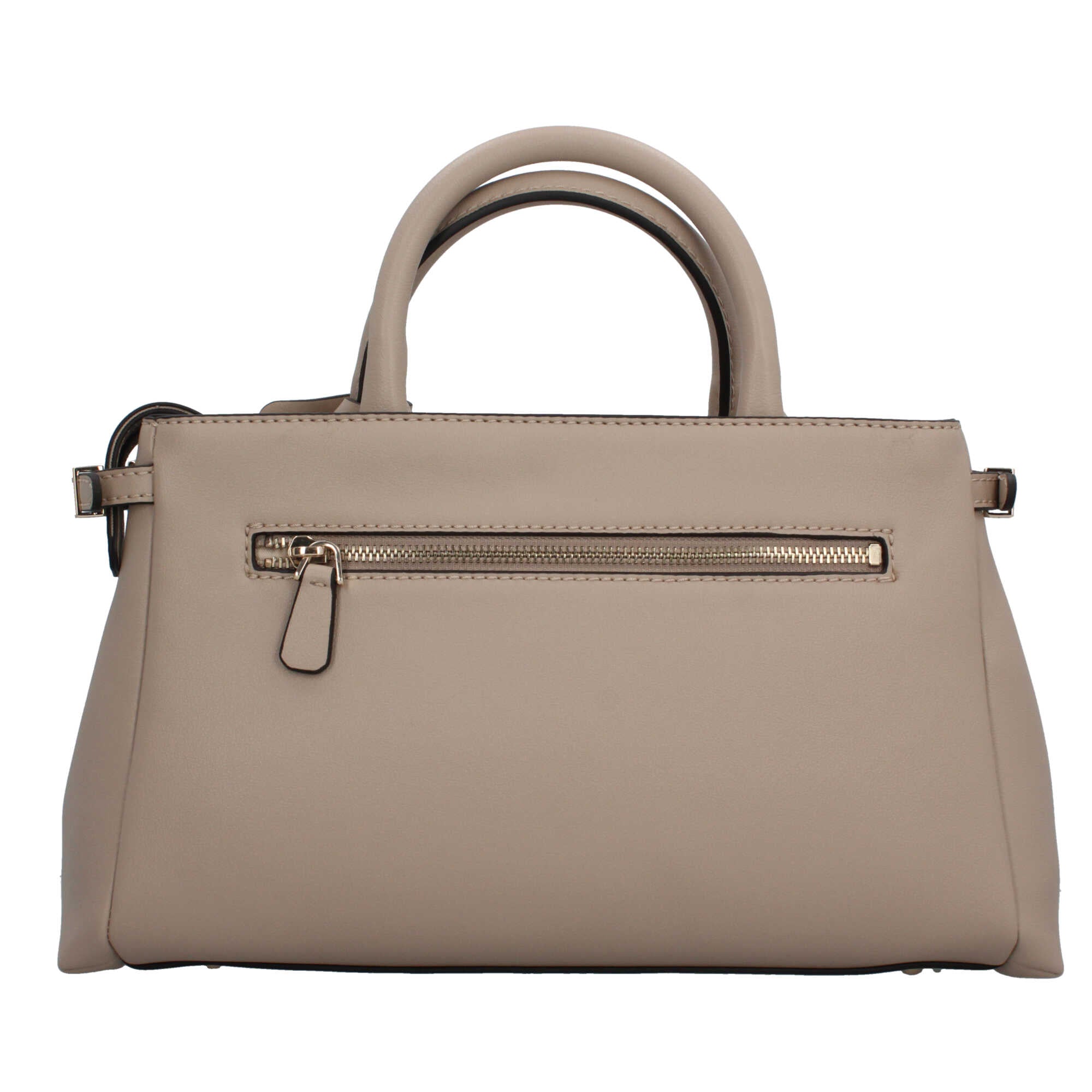 Borsa a mano elegante Guess con logo frontale Beige TU | Giò Fashion