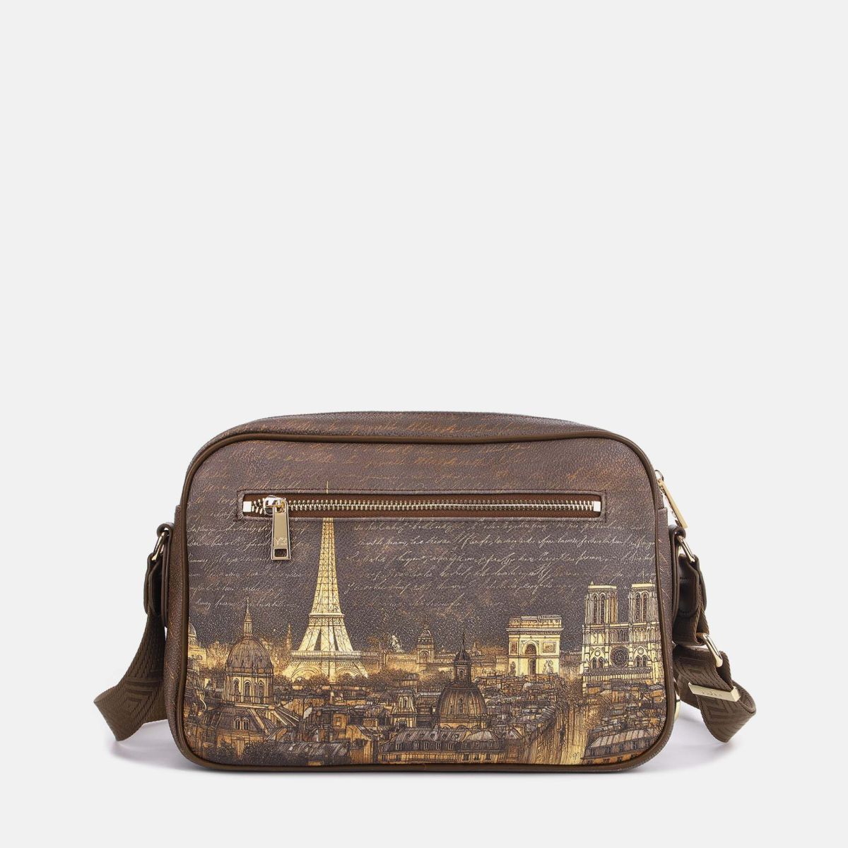 Ynot? Yes Bag Borsa Reporter Donna con Tracolla in Tessuto