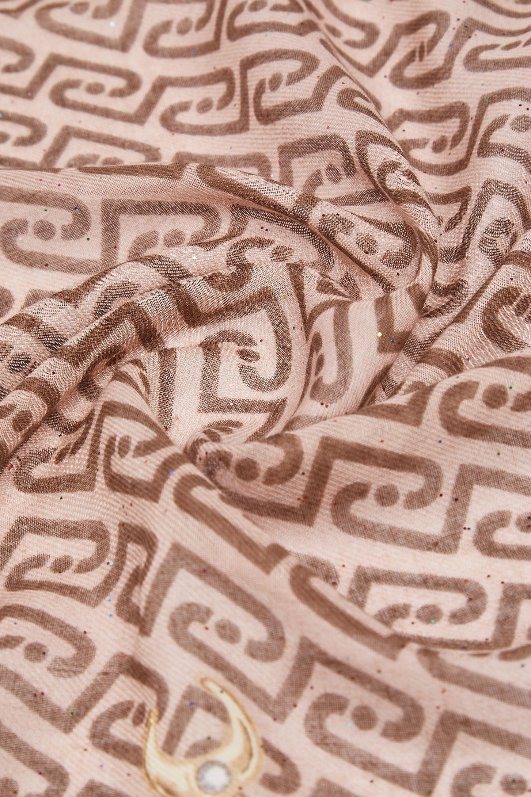Liu Jo Foulard Grande Donna con Stampa Charms 120x120