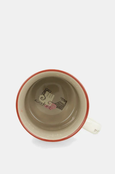 Tazza Anekke in ceramica da colazione con manico Rosa TU | Giò Fashion