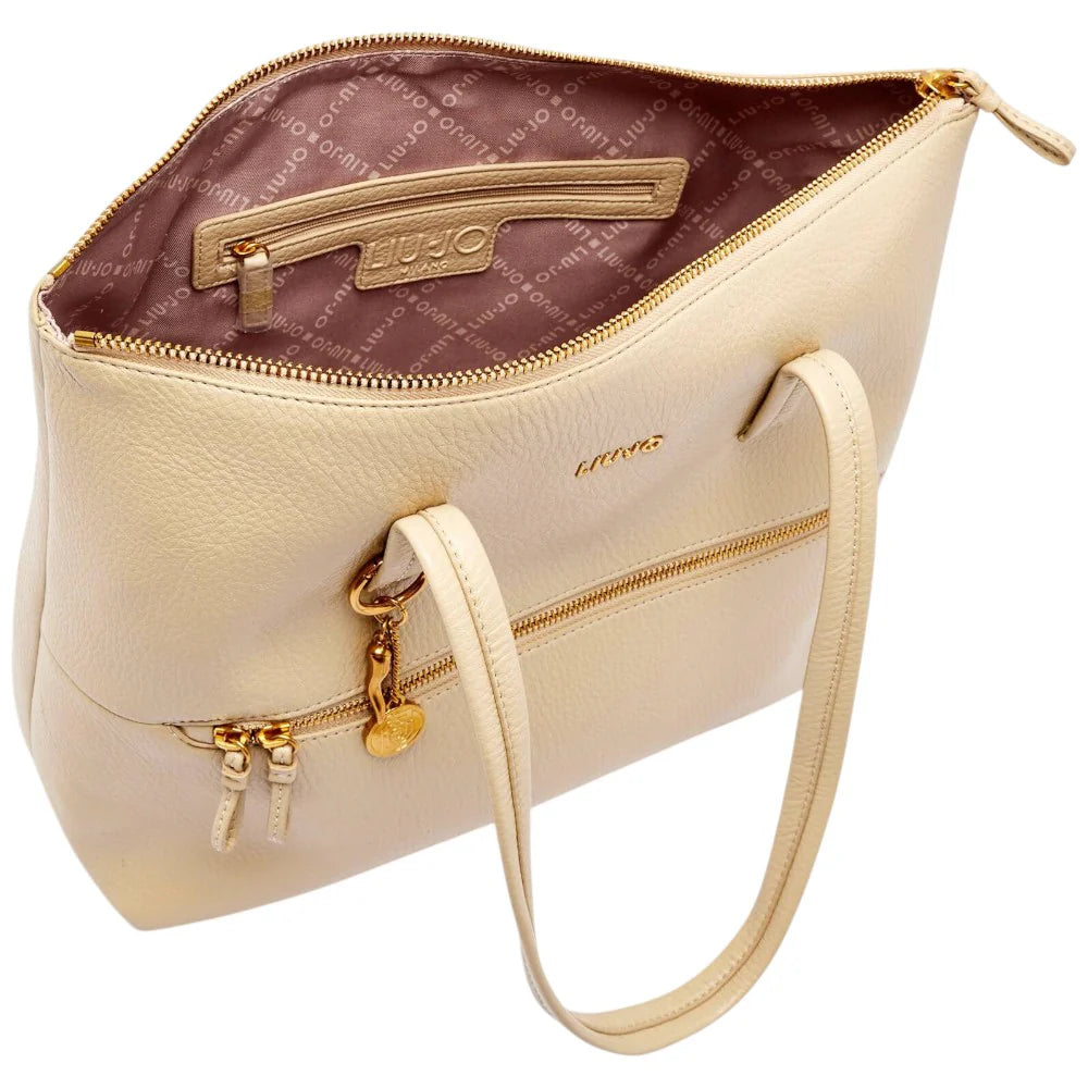 Shopper Liu Jo con doppio manico e tasca frontale