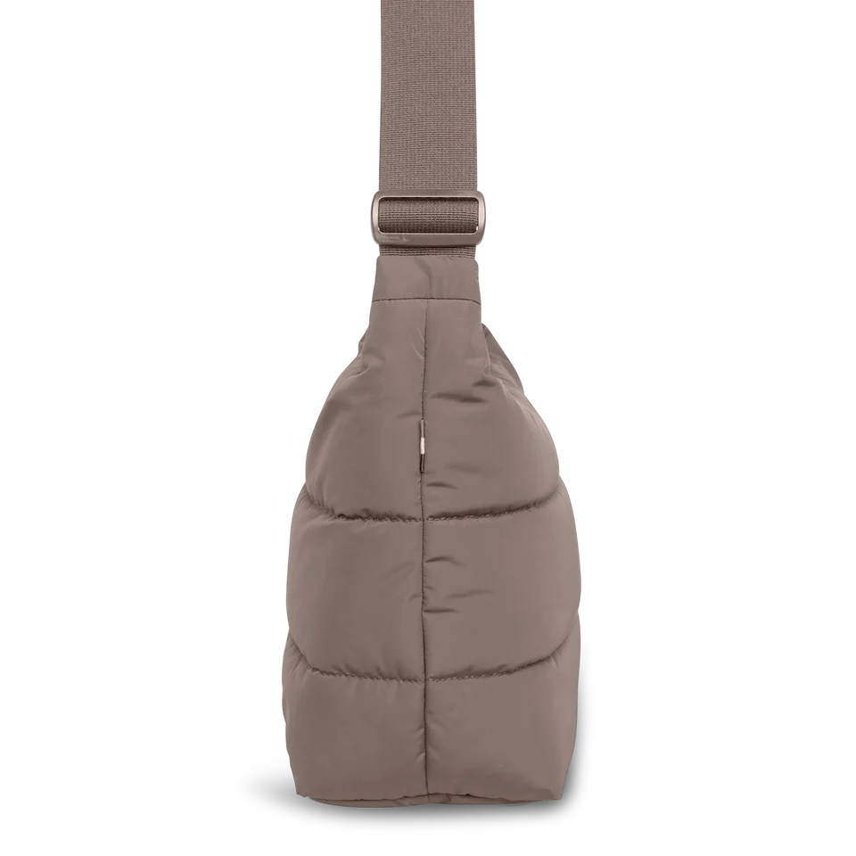 GOT BAG Puffer Square Bag Large – Borsa a Spalla Imbottita in Materiale Riciclato
