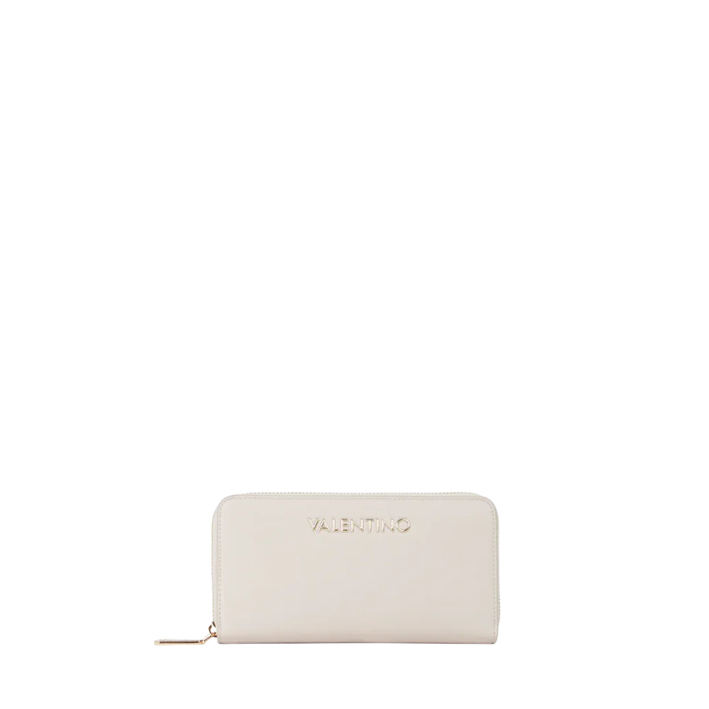 Valentino portafoglio zip around con logo