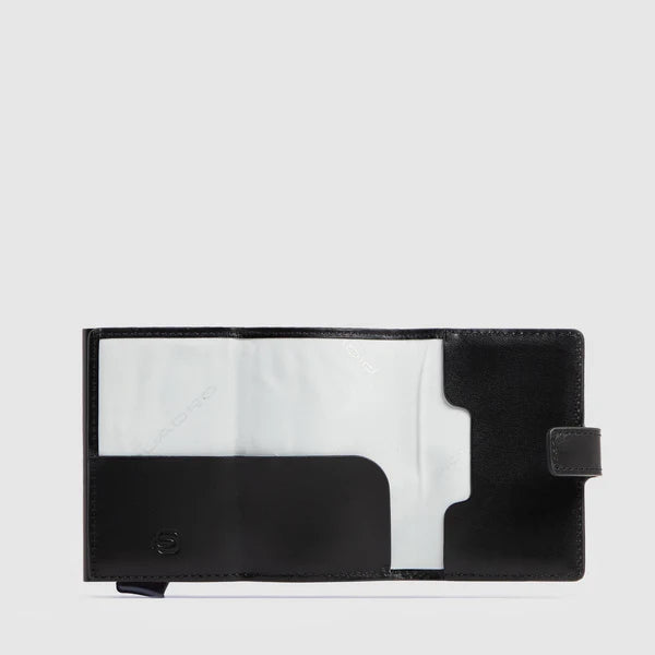 Portafoglio Piquadro Ducati in pelle con protezione RFID