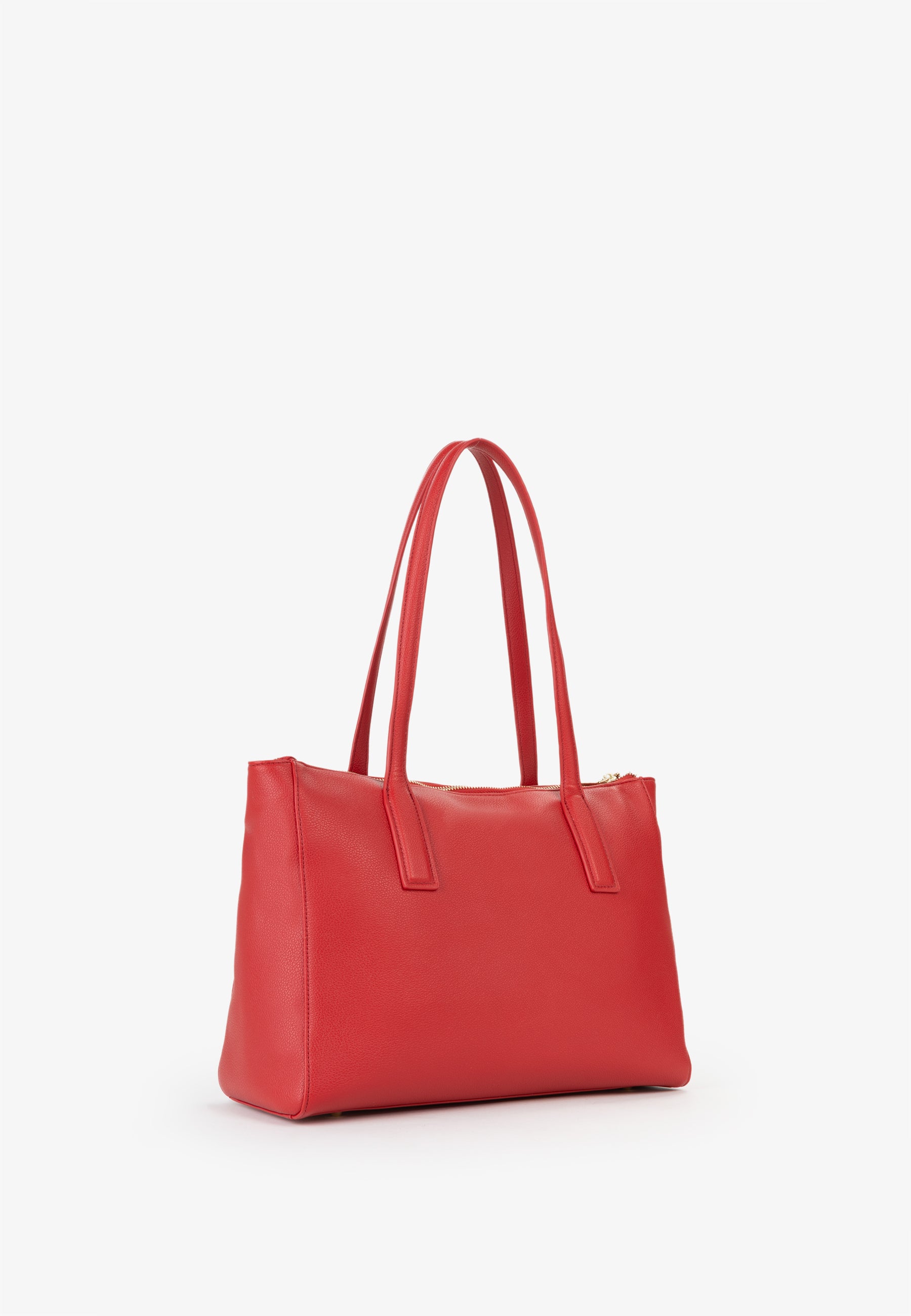 Borsa shopping donna Mario Valentino elegante con doppi manici e charm decorativi Rosso TU | Giò Fashion