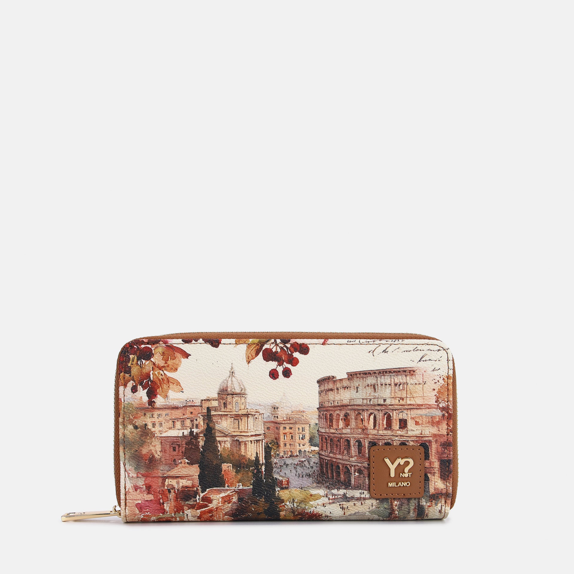Ynot? Yes Bag Portafoglio Donna Grande in Ecopelle