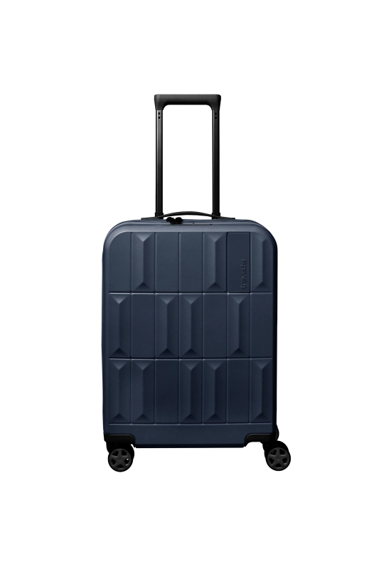 Trolley cabina Travelite rigido con 4 ruote e chiusura TSA BLU TU | Giò Fashion