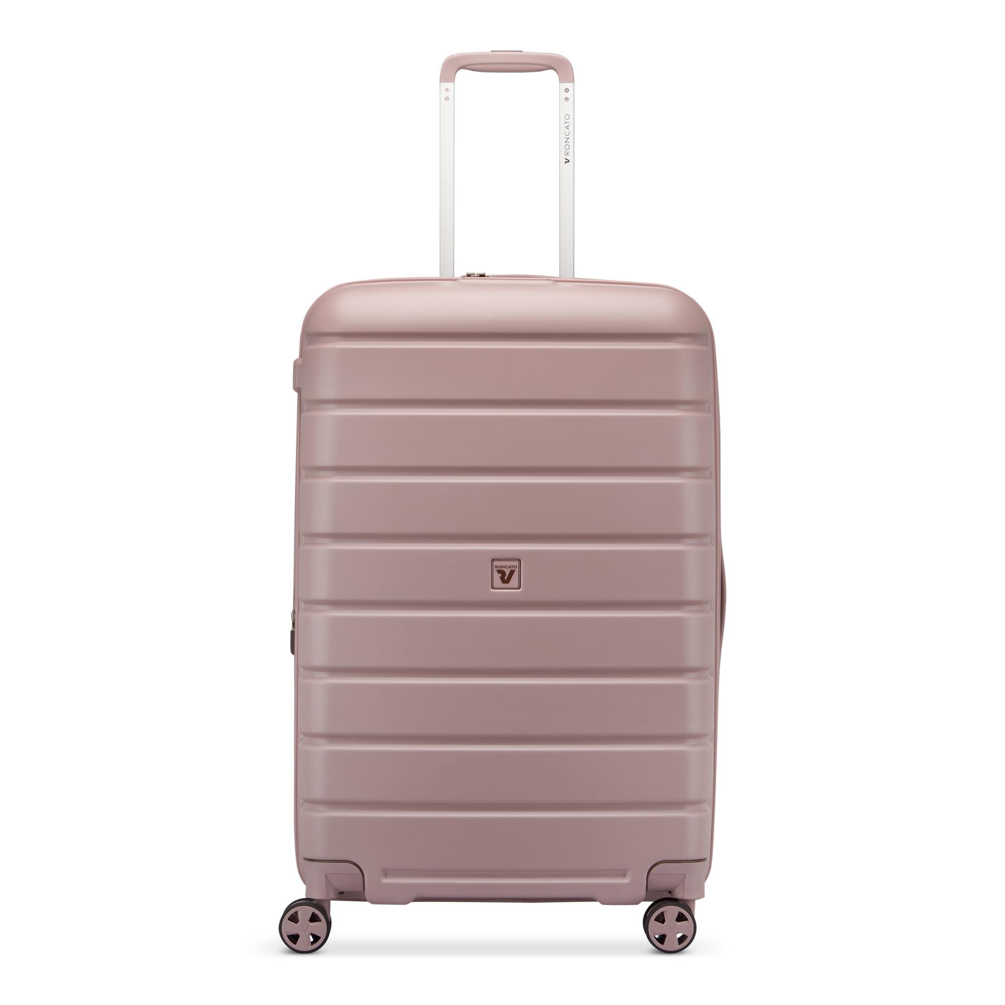 Valigia Media Trolley Espandibile Roncato Rosa TU | Giò Fashion