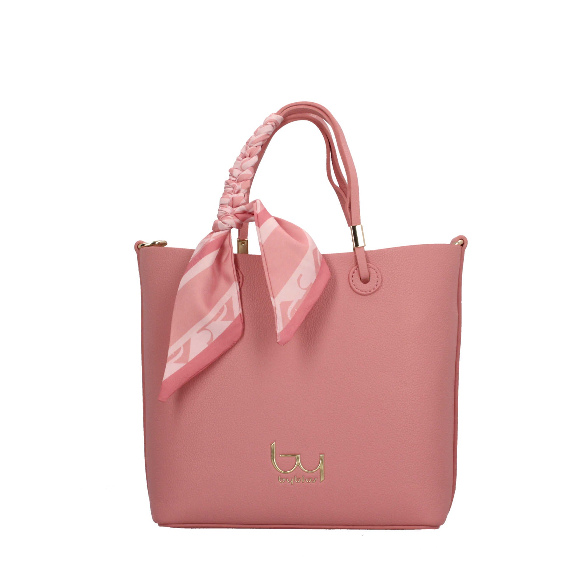 Borsa a mano con foulard removibile By Byblos Rosa TU | Giò Fashion