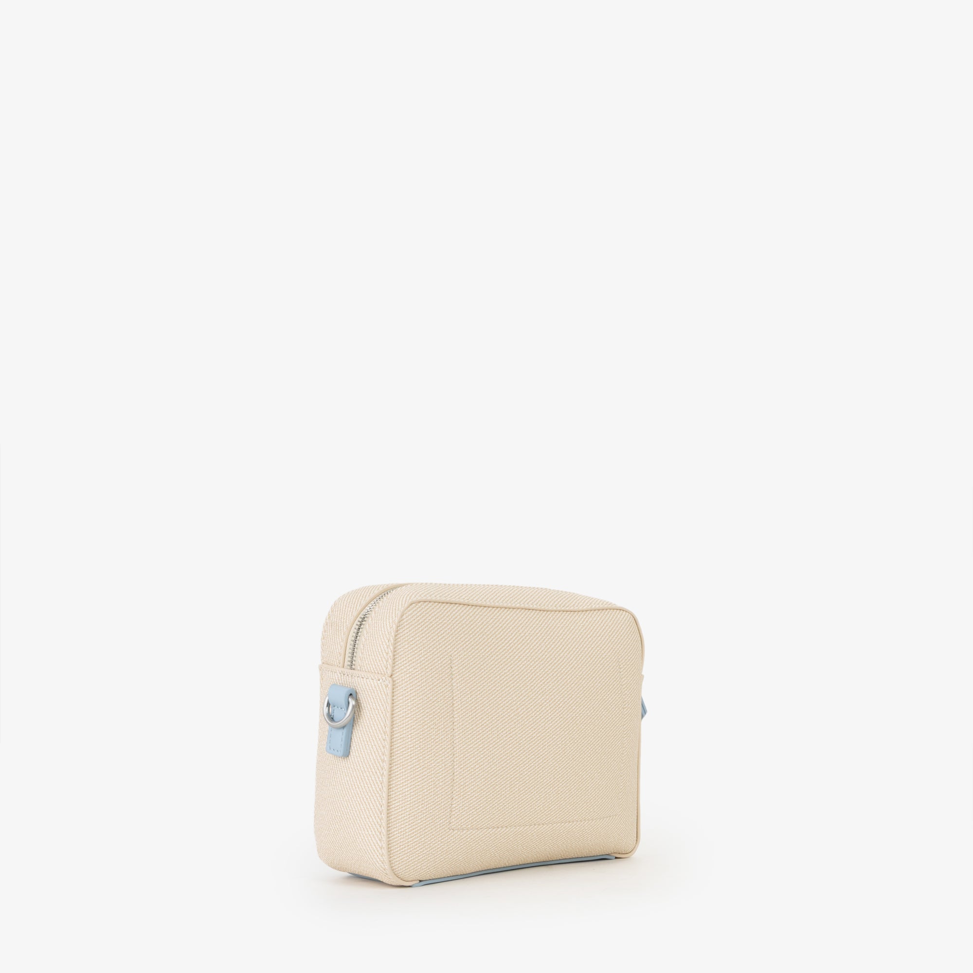 Borsa a tracolla Mario Valentino compatta in tessuto con chiusura zip e design essenziale AVIO TU | Giò Fashion