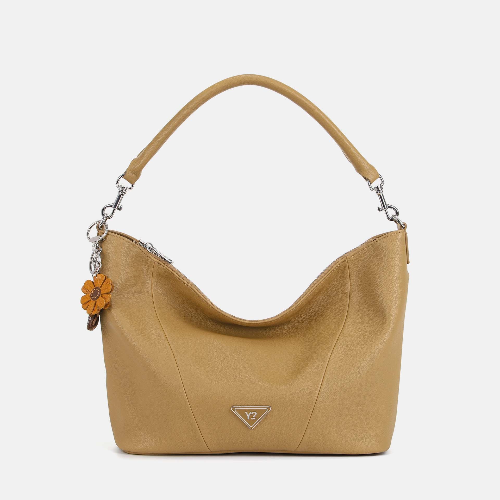 Y-Not Borsa con Manico Feel Cuoio TU | Giò Fashion