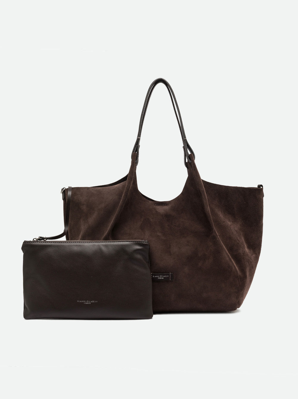Gianni Chiarini Dua Borsa Grande in Pelle Scamosciata