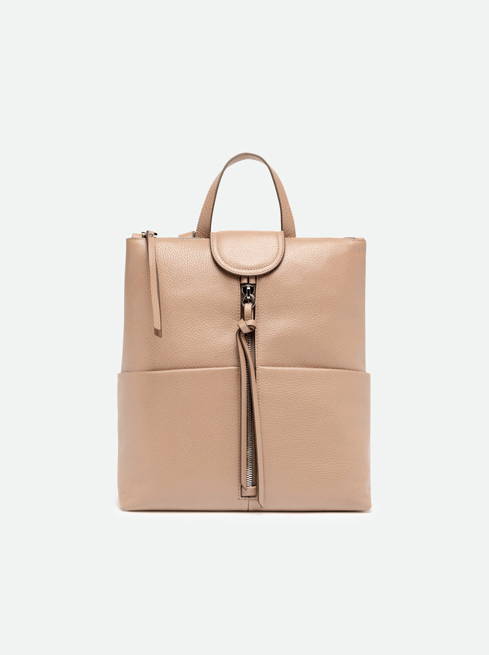 Zaino Gianni Chiarini Giada in pelle con zip frontale