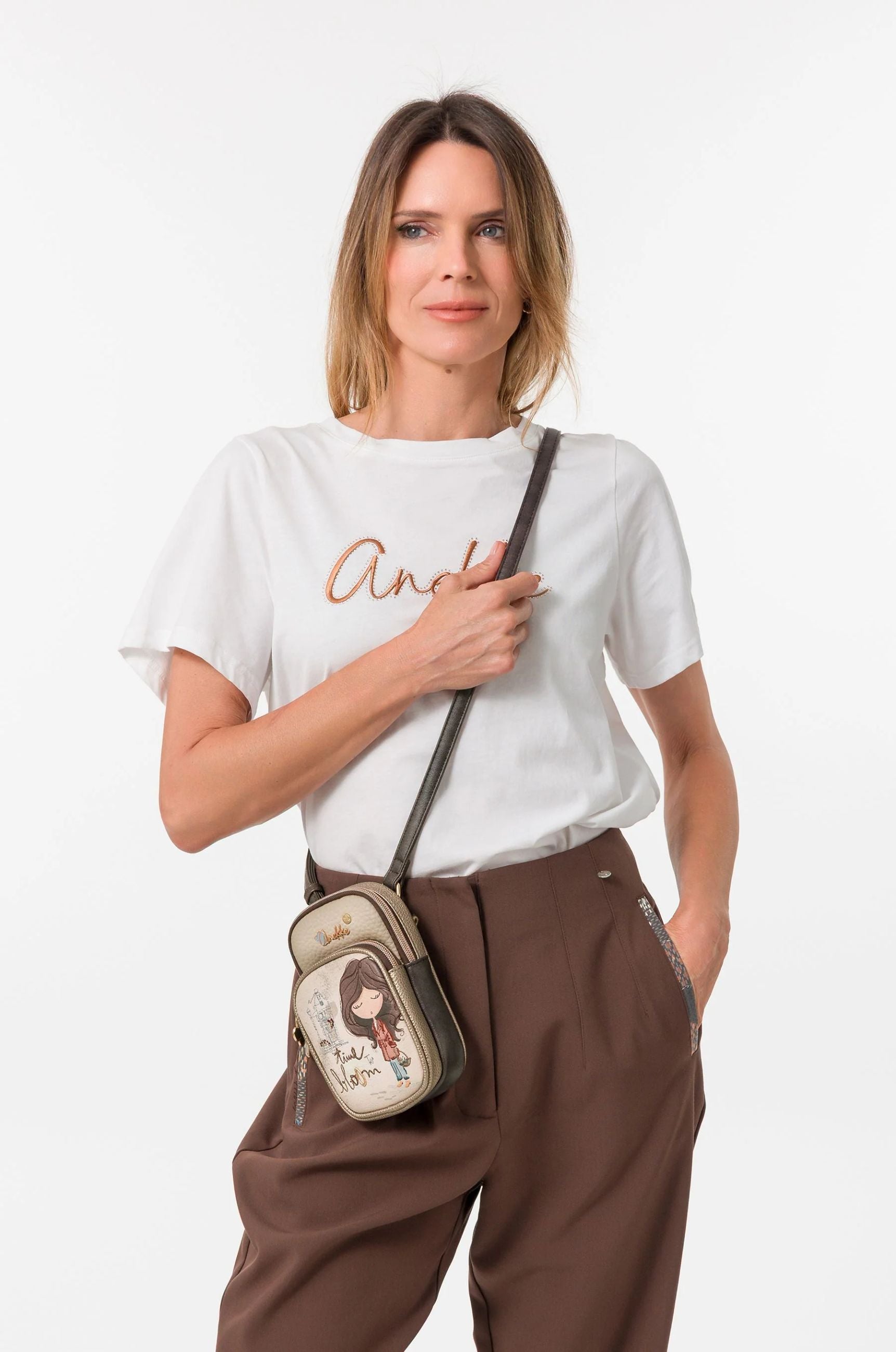 Mini Borsa a Tracolla Donna Anekke