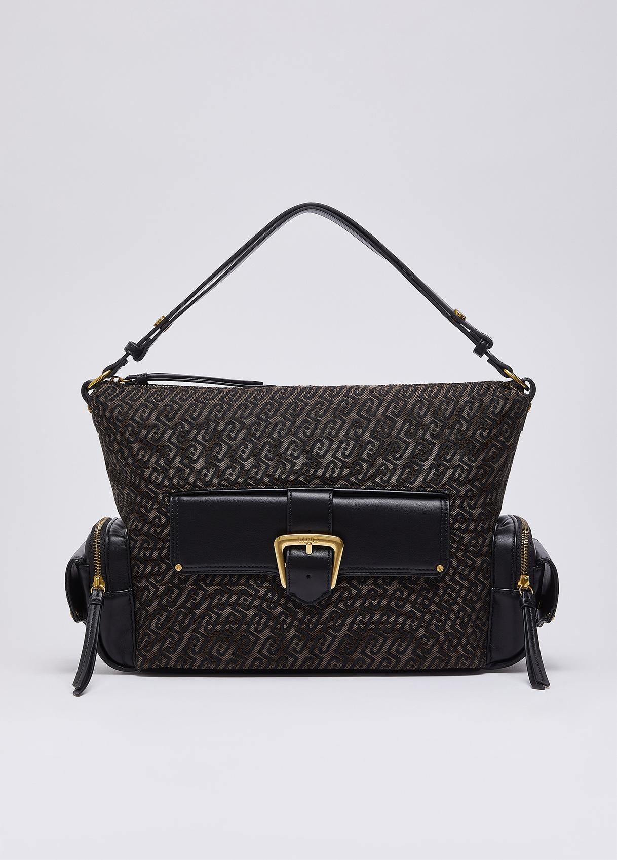 Liu Jo Borsa Hobo Media Donna Monogram