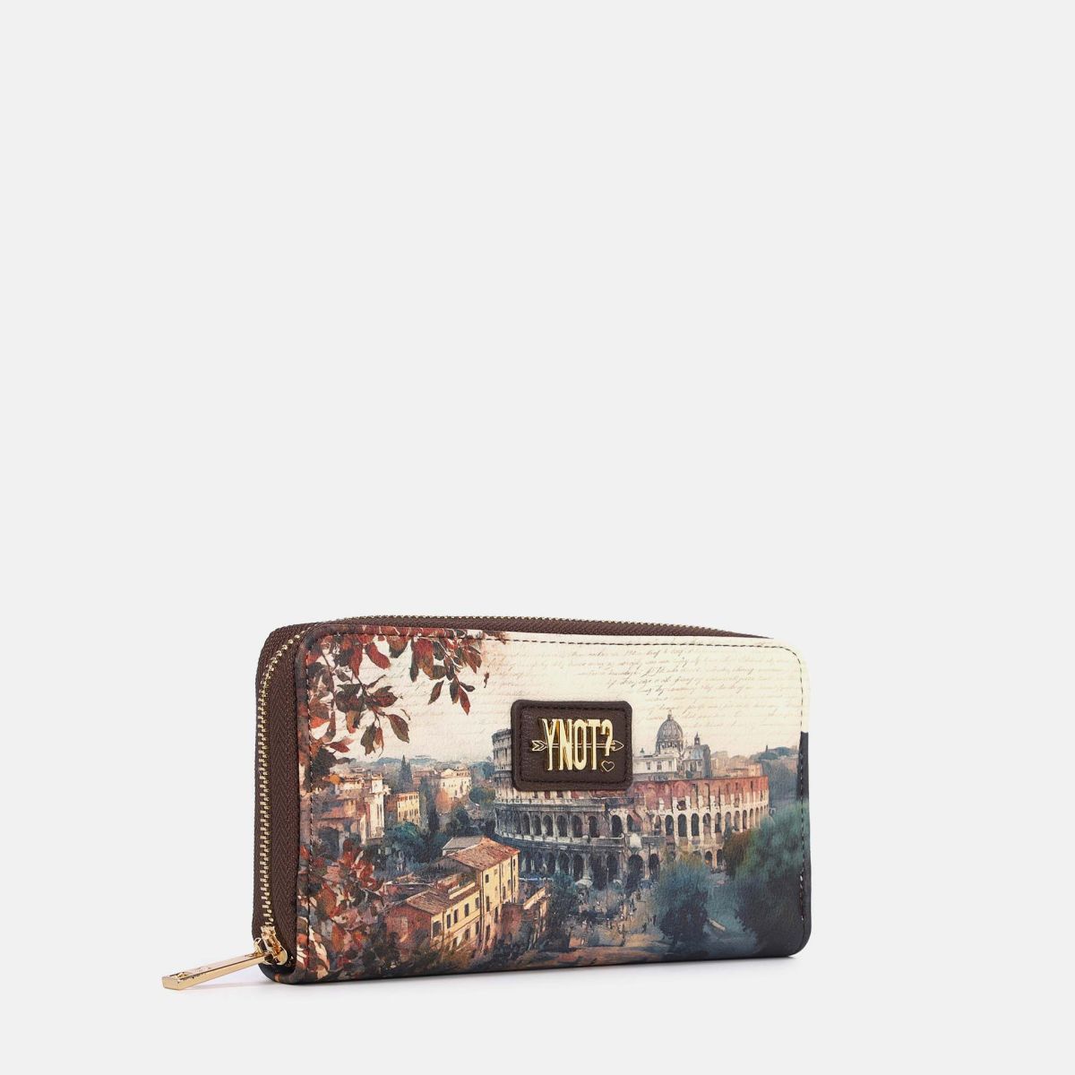 Portafoglio Donna City Painted con Zip