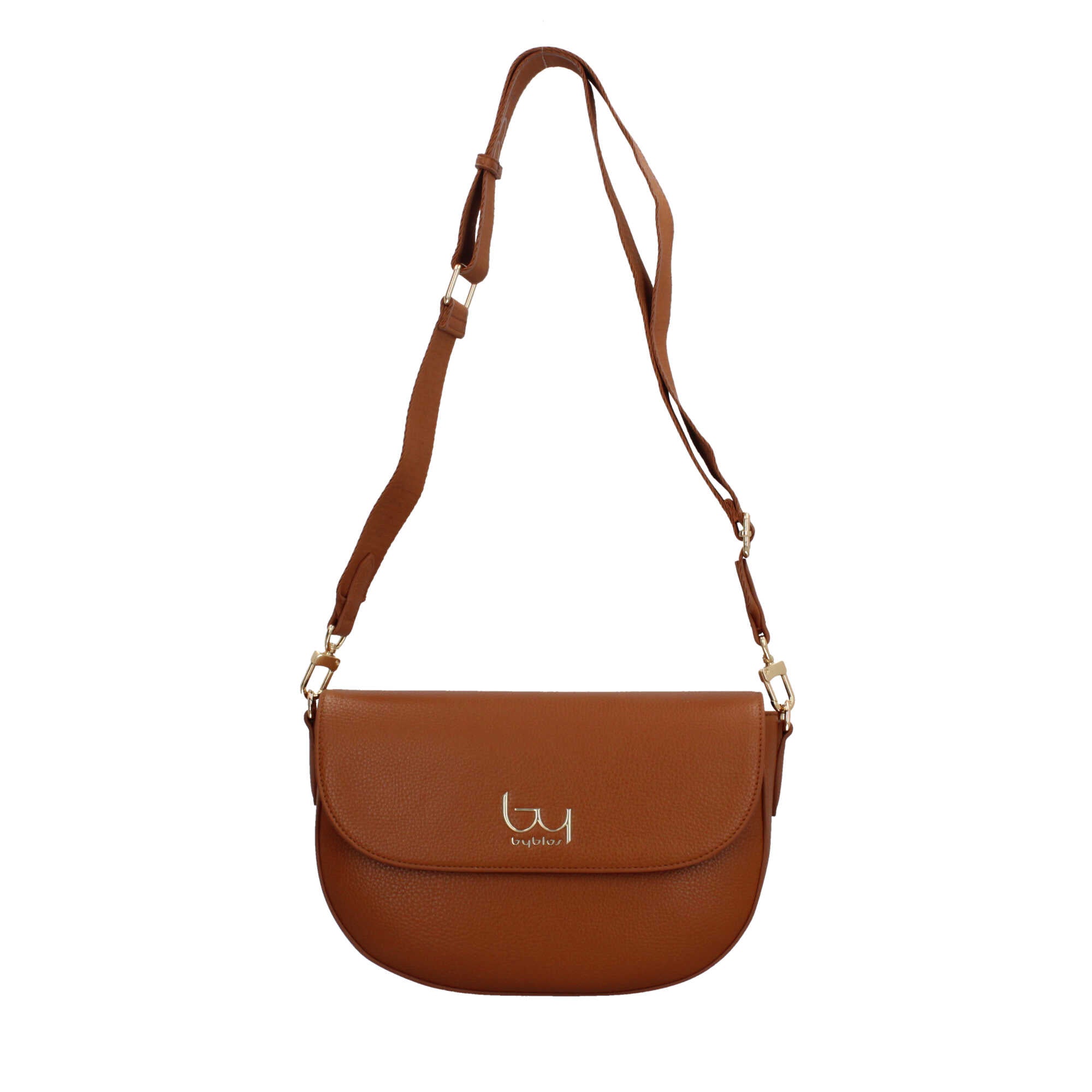 Borsa a tracolla By Byblos in ecopelle con design compatto Marrone TU | Giò Fashion