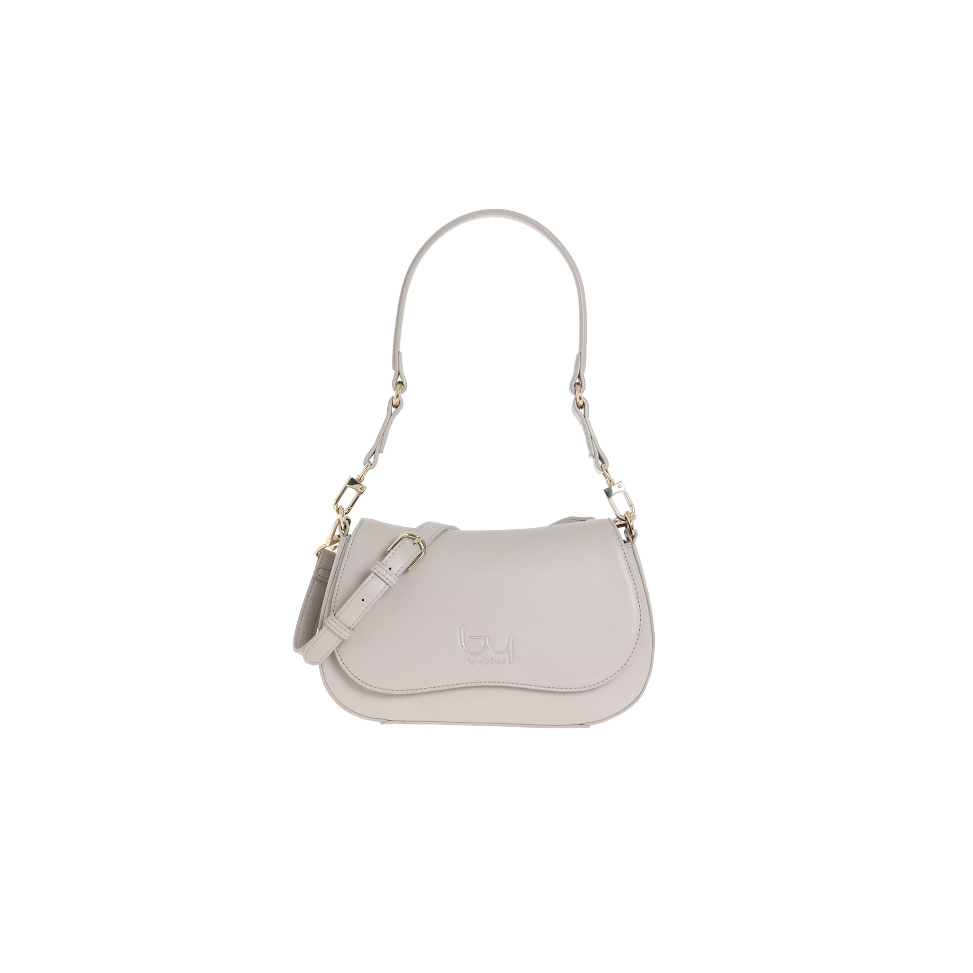 Borsa a spalla By Byblos elegante con tracolla regolabile Beige TU | Giò Fashion