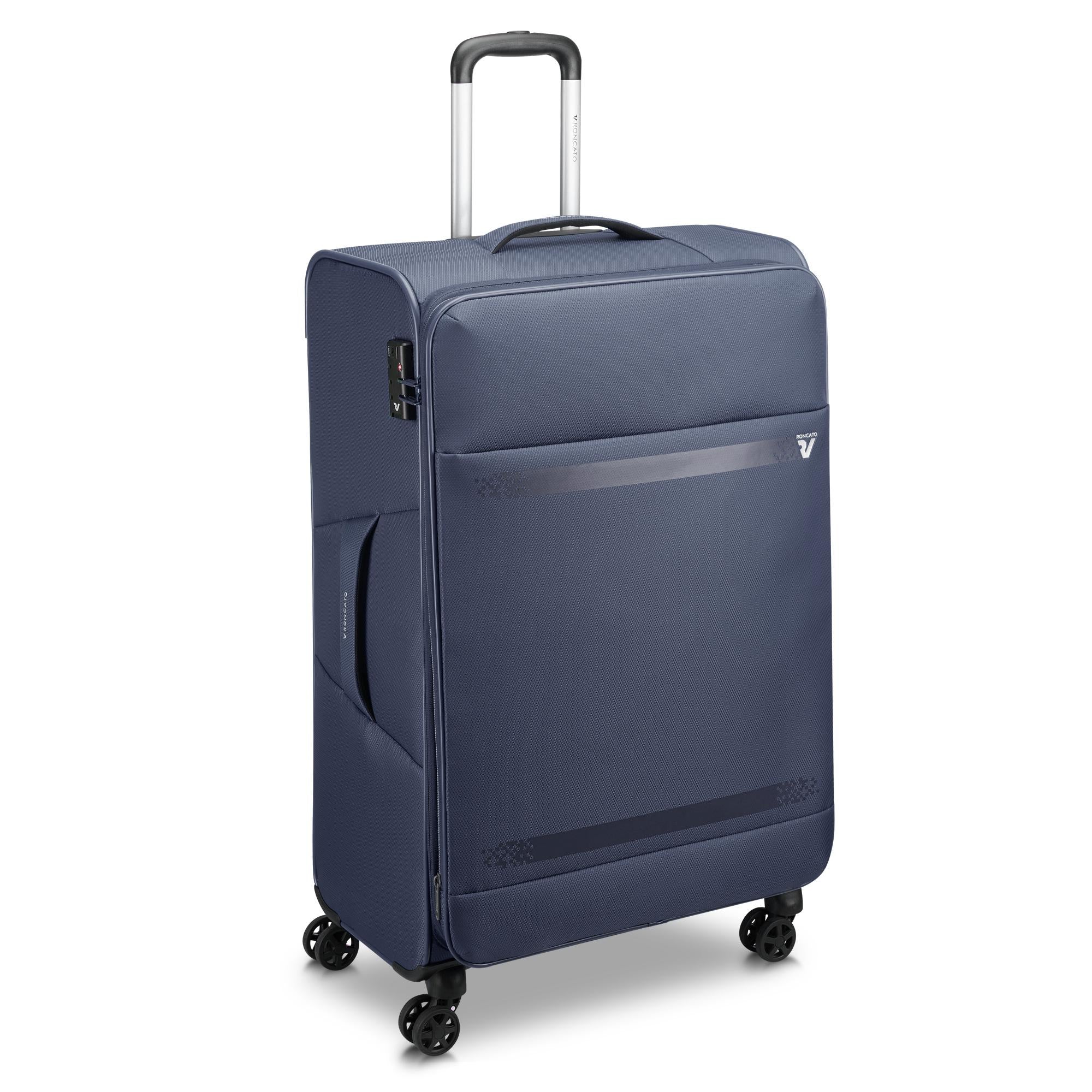 Valigia Trolley Grande "Voyager" Roncato BLU NOTTE TU | Giò Fashion