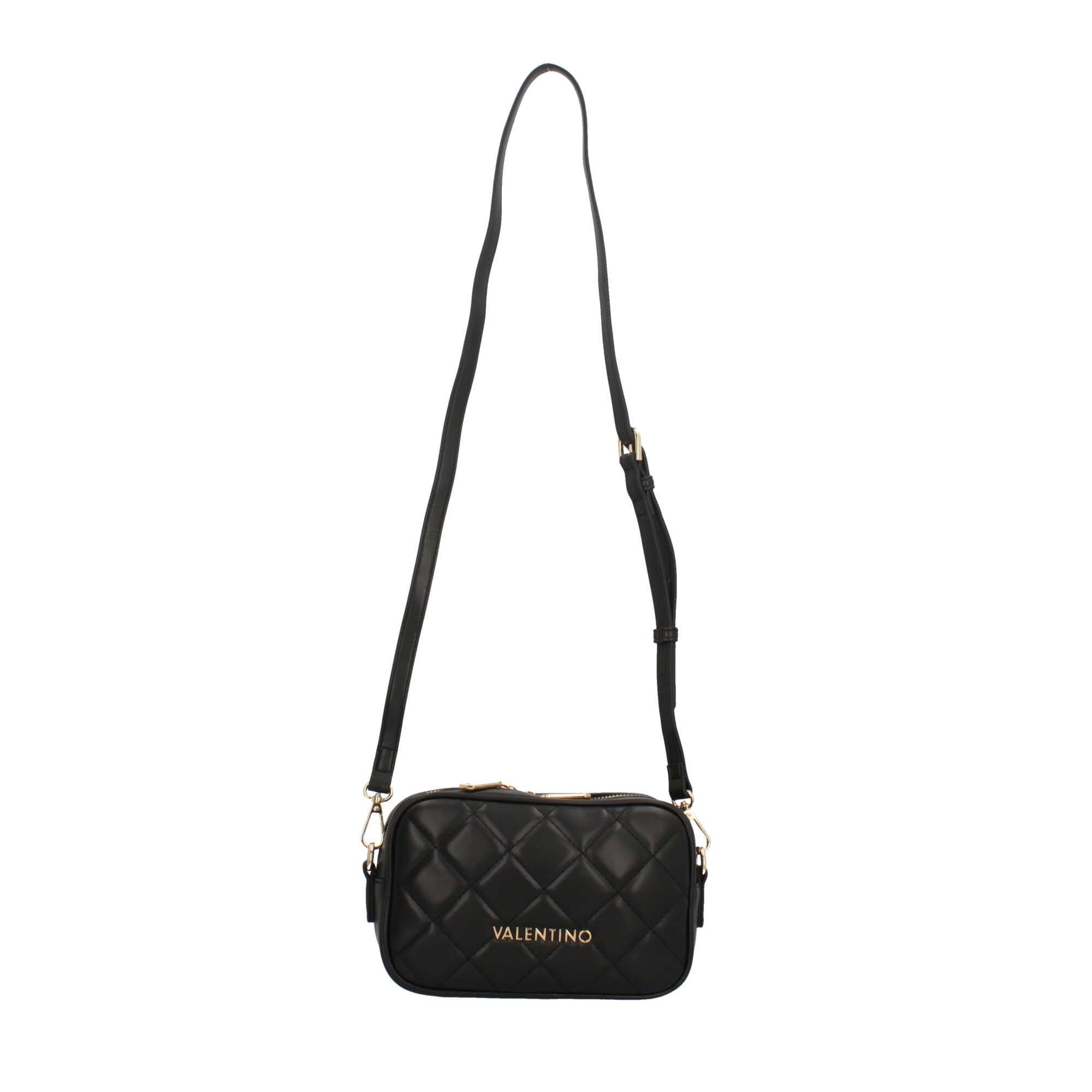 Borsa a tracolla Valentino trapuntata con catena dorata NERO TU | Giò Fashion
