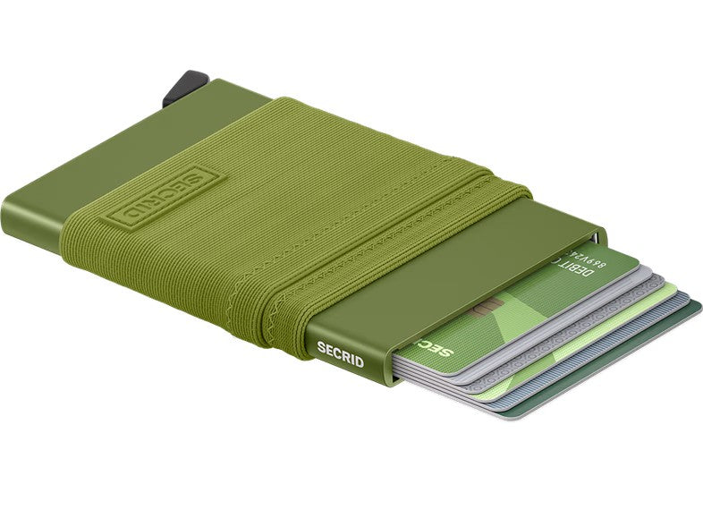 Portafoglio Secrid Slimwallet Fw Kelp compatto con protezione RFID